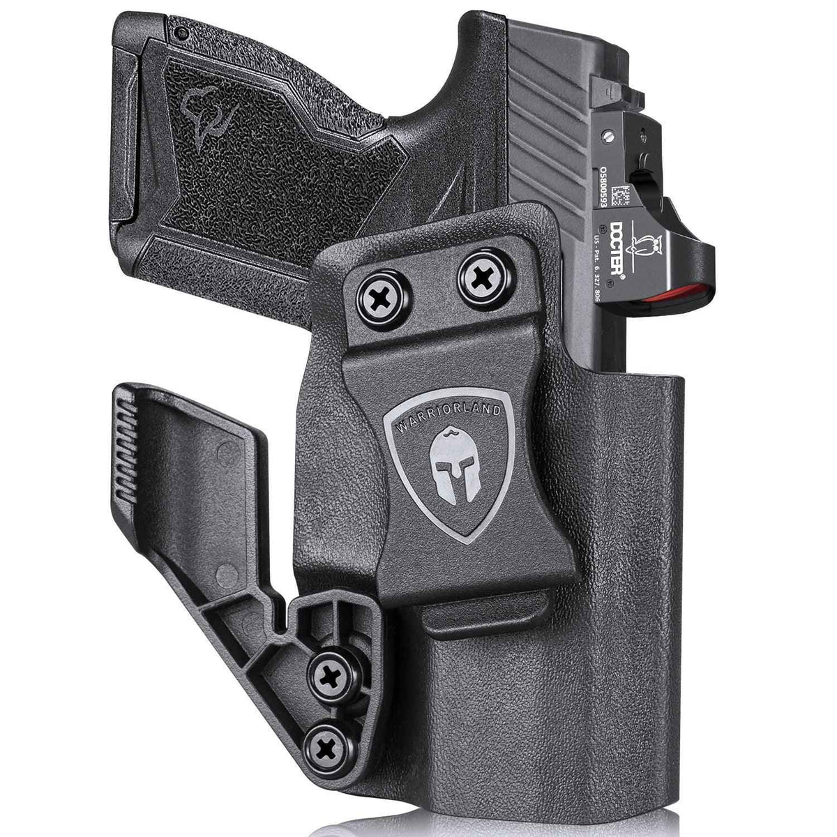 Taurus GX4 IWB Kydex Holster with Claw Red Dot Optics Cut Trigger Guard Holsters for Fat Guys | WARRIORLAND