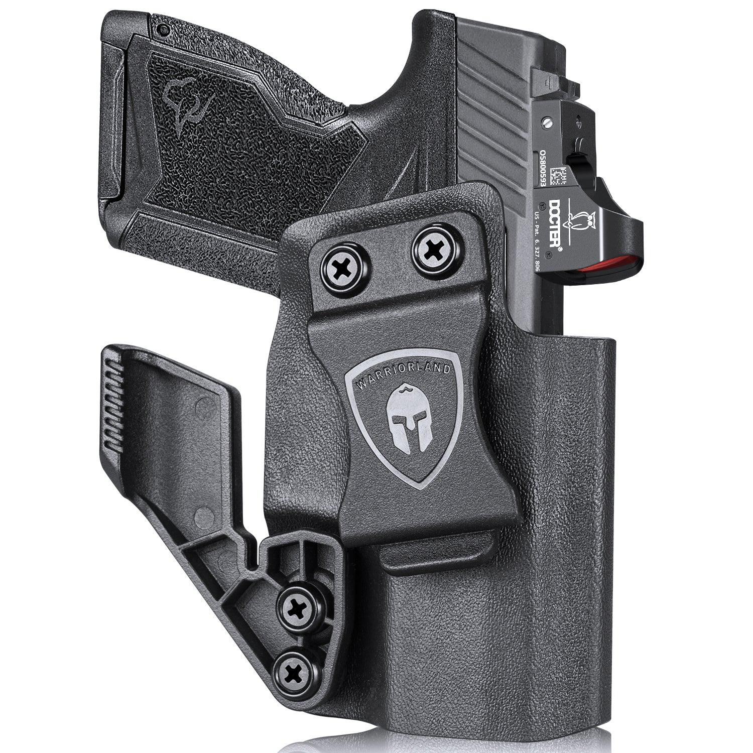 IWB Kydex Holster Fit Taurus GX4 / GX4 XL (Not Fit GX4 CARRY with Rail) with Claw Red Dot Optics Cut Trigger Guard Holsters for Fat Guys | WARRIORLAND WARRIORLAND