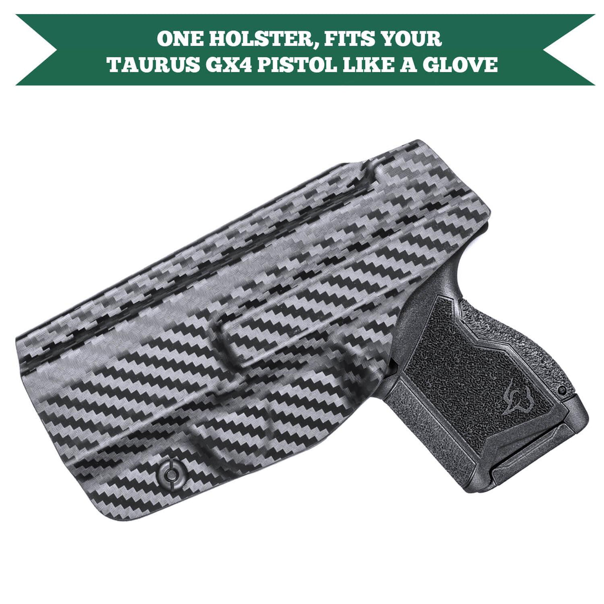 Carbon Fiber Kydex Taurus GX4 IWB Holster Concealed Carry | WARRIORLAND WARRIORLAND