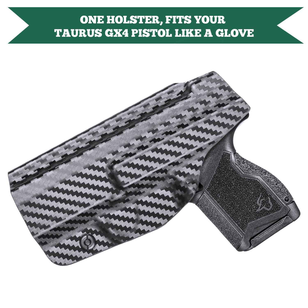 Carbon Fiber Kydex Taurus GX4 IWB Holster Concealed Carry | WARRIORLAND
