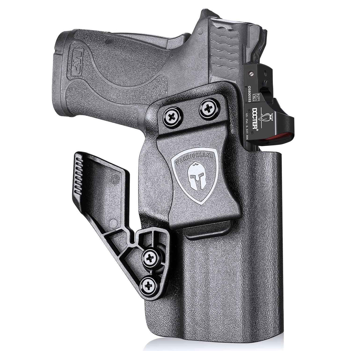 Smith & Wesson M&P Shield 9mm 380 EZ Kydex IWB Holster with Claw for Fat Guys | WARRIORLAND