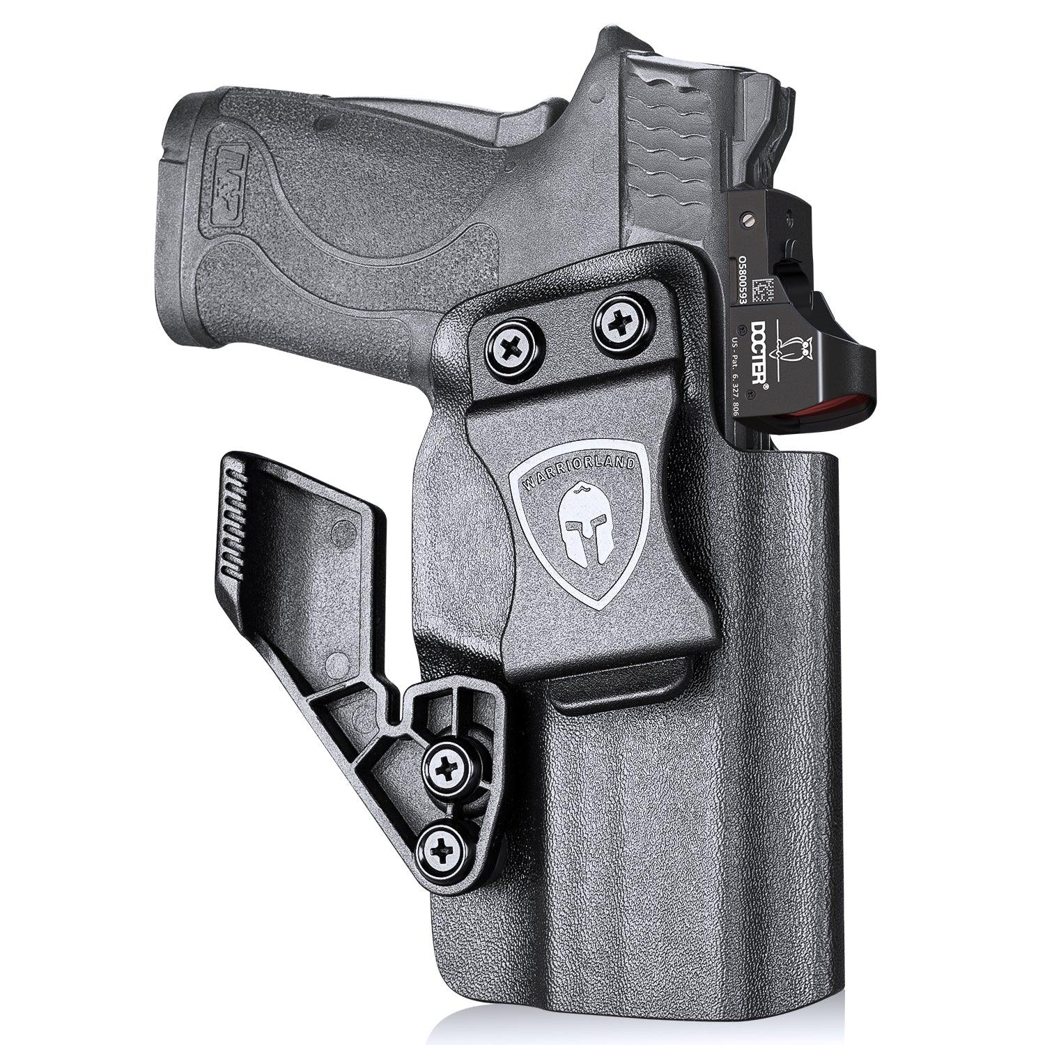 Smith & Wesson M&P Shield 9mm 380 EZ Kydex IWB Holster with Claw for Fat Guys | WARRIORLAND WARRIORLAND