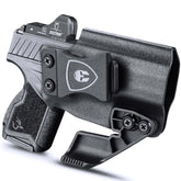 IWB Kydex Holster Fit Taurus GX4 / GX4 XL (Not Fit GX4 CARRY with Rail) with Claw Red Dot Optics Cut Trigger Guard Holsters for Fat Guys | WARRIORLAND WARRIORLAND