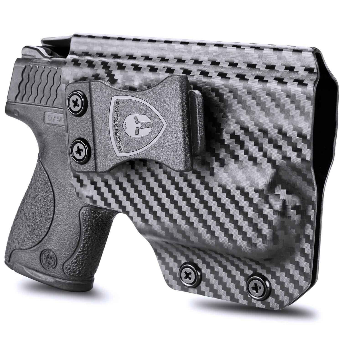 S&W M&P Shield / M2.0 9/.40 Pistol with TLR 6 Carbon Fiber Kydex IWB Light Bearing Holster | WARRIORLAND