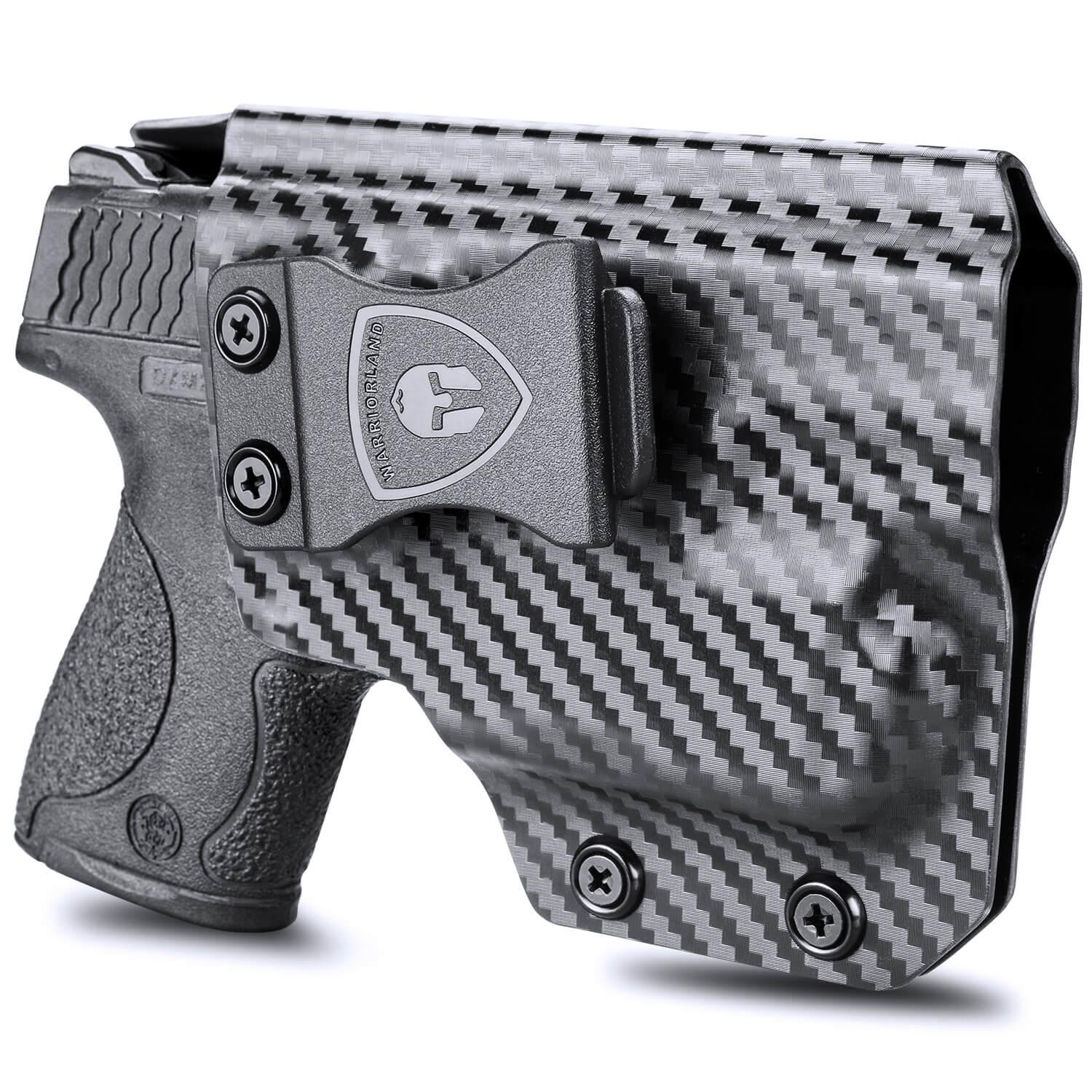 S&W M&P Shield / M2.0 9/.40 Pistol with TLR 6 Carbon Fiber Kydex IWB Light Bearing Holster | WARRIORLAND WARRIORLAND