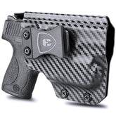 S&W M&P Shield / M2.0 9/.40 Pistol with TLR 6  Carbon Fiber Kydex  IWB Light Bearing Holster | WARRIORLAND WARRIORLAND
