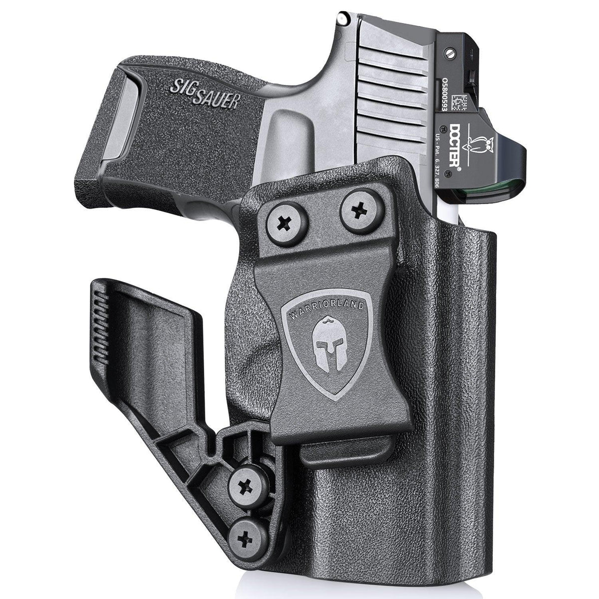 IWB Kydex Holster with Claw for Sig Sauer P365 P365 XL P365 SAS P365X P365.380 ACP P365 ROSE.380 ACP Pistol with Optics Cut  for Fat Guys | WARRIORLAND WARRIORLAND