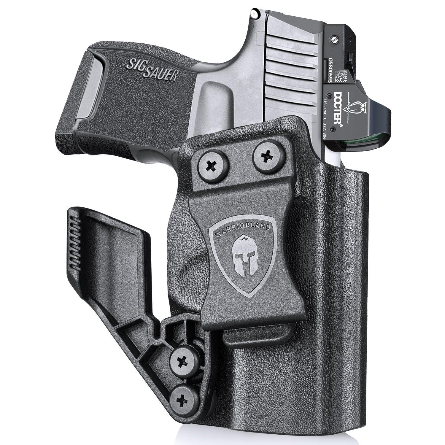 IWB Kydex Holster with Claw for Sig Sauer P365 P365 XL P365 SAS P365X P365.380 ACP P365 ROSE.380 ACP Pistol with Optics Cut for Fat Guys | WARRIORLAND WARRIORLAND