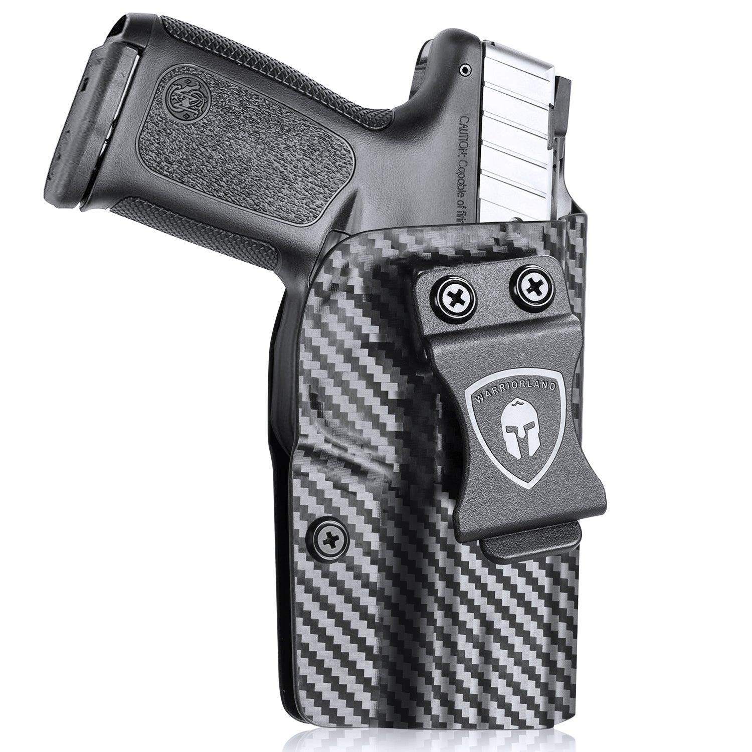 Carbon Fiber Kydex Smith & Wesson SD9 SD40 VE IWB Concealed Carry Holster | WARRIORLAND WARRIORLAND