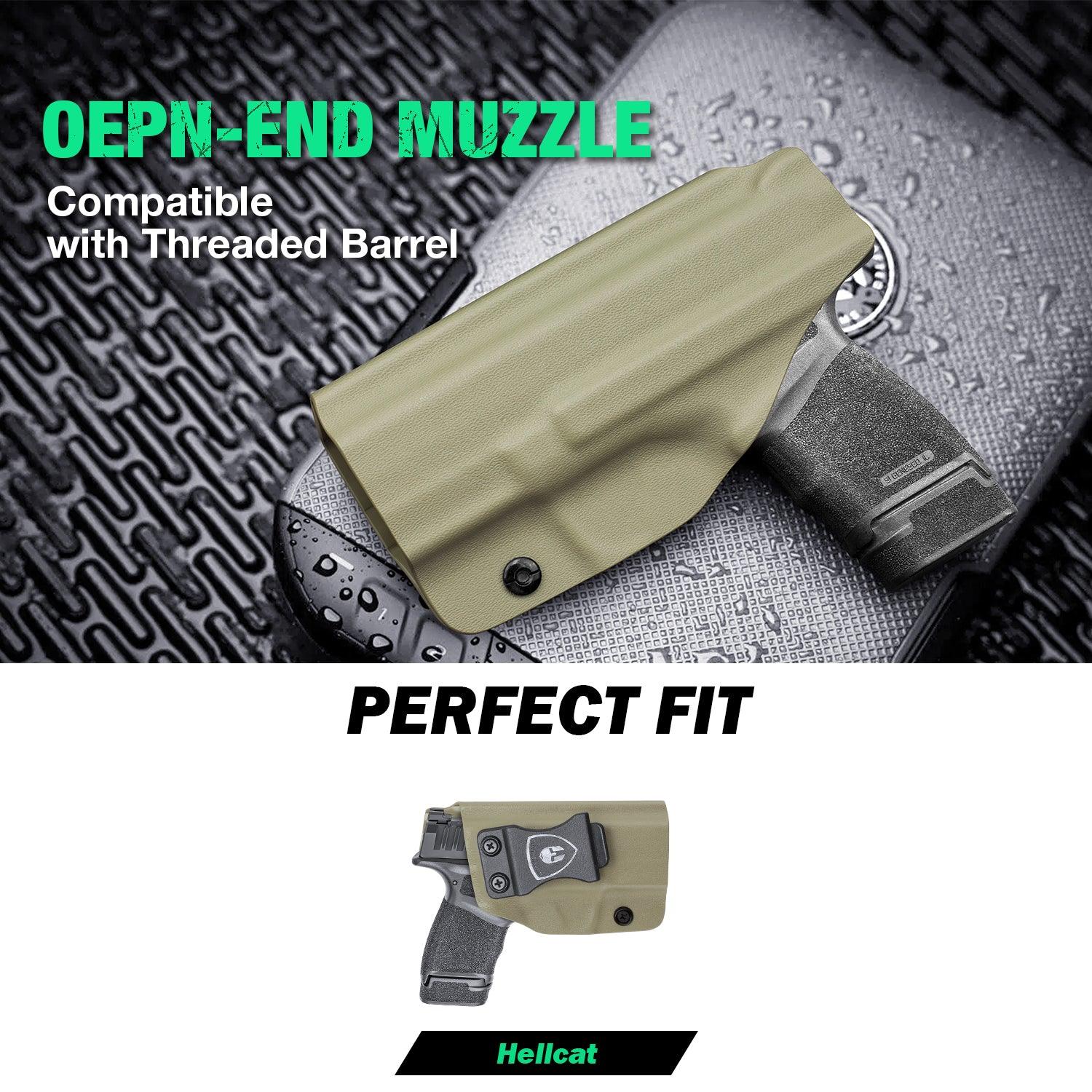 9mm Springfield Armory Hellcat / Pro Tan 9mm Inside Waistband Holster Kydex  Right / Left Handed | WARRIORLAND WARRIORLAND