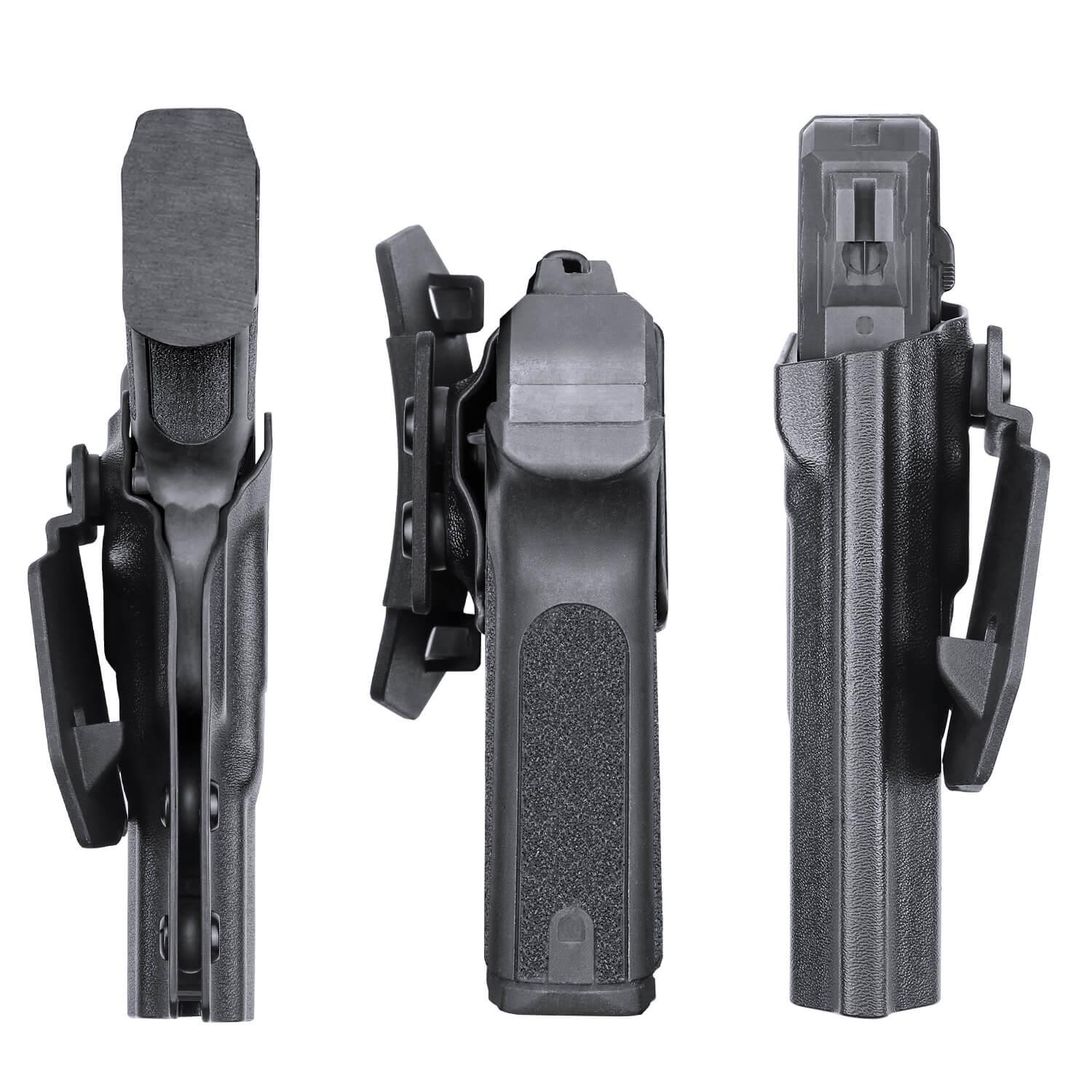 Open Carry OWB Kydex Paddle Holster for Ruger Security 9mm Compact with Red Dot Trigger Guard | WARRIORLAND WARRIORLAND
