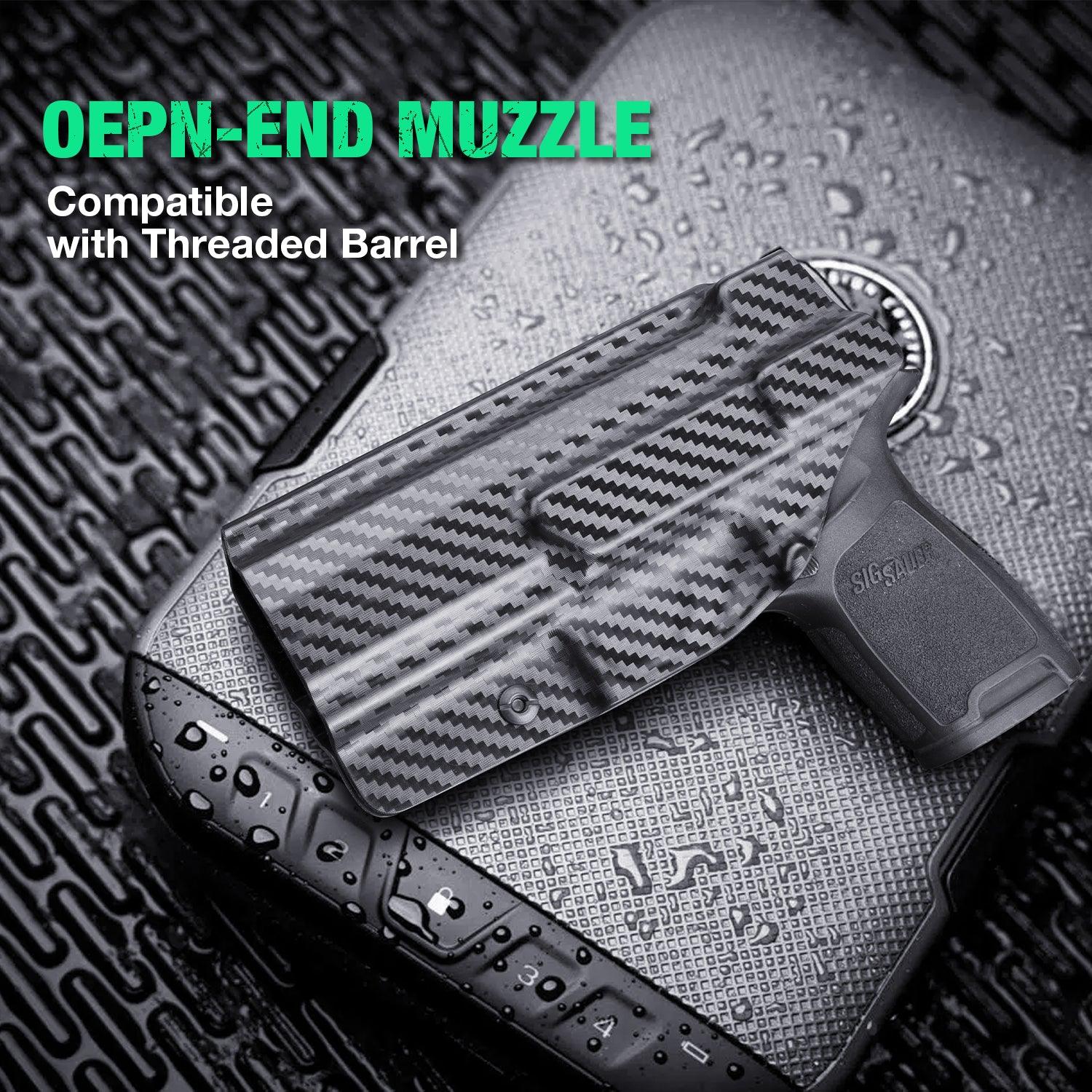 Carbon Fiber Kydex Holster Sig Sauer P320 Full Size Compact P320X Carry Pistol | WARRIORLAND WARRIORLAND