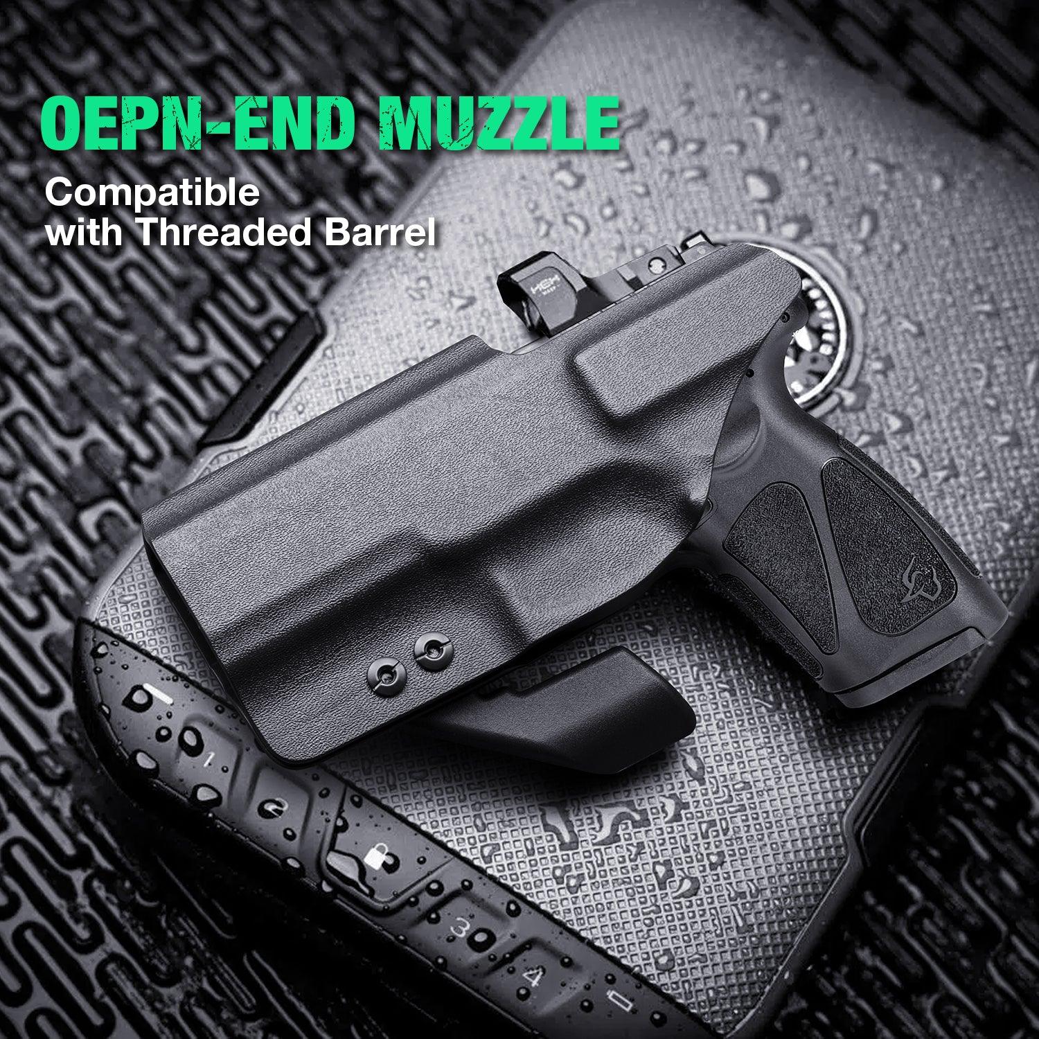 Taurus G3 IWB Kydex Holster with Claw Red Dot Optics Cut Concealed Carry Appendix Concealment Trigger Guard Holsters for Fat Guys | WARRIORLAND WARRIORLAND