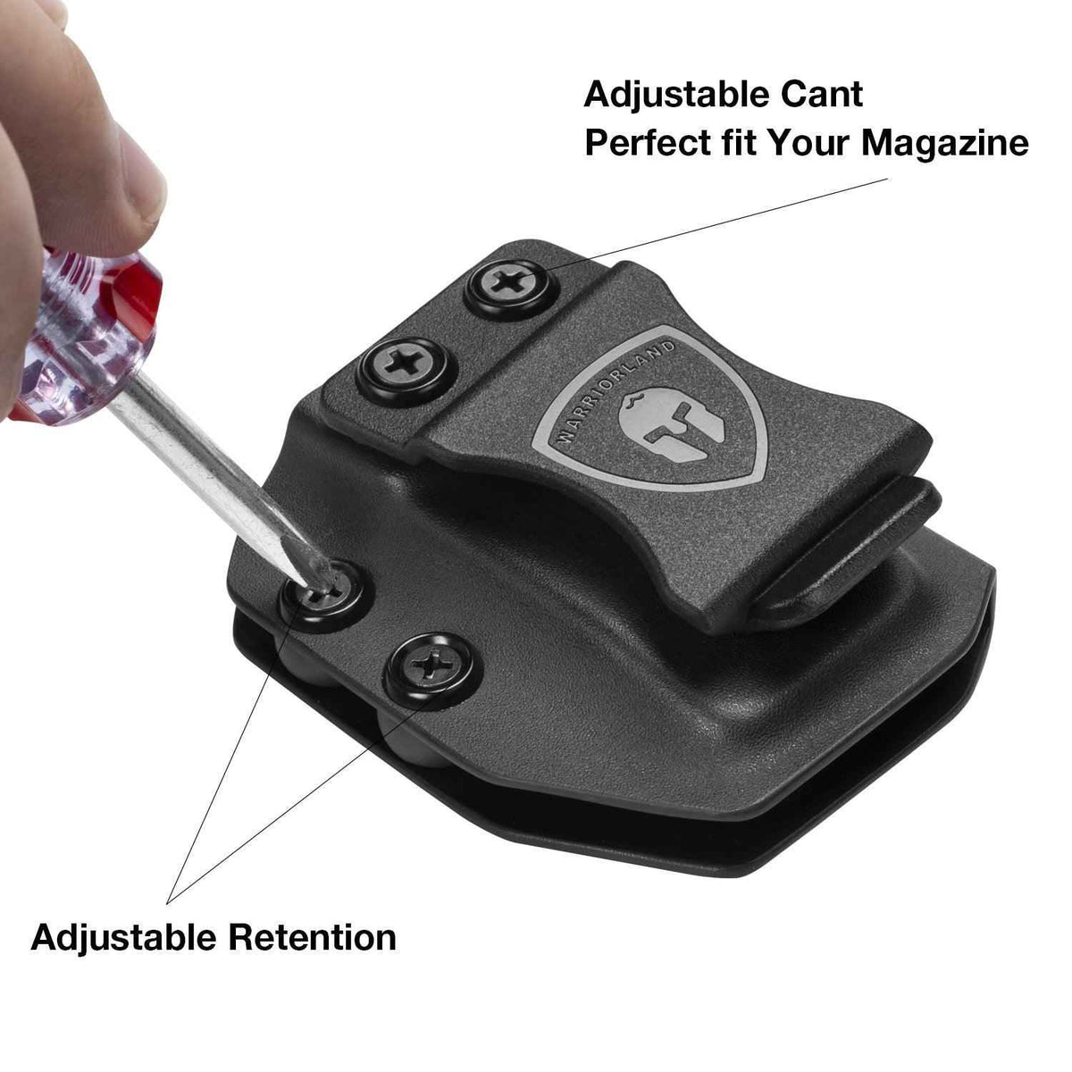 Free Gift Kydex Universal Mag Carrier Need to Choose From Mag options: 9mm .40 / .45ACP, Single / Double Stack | WARRIORLAND