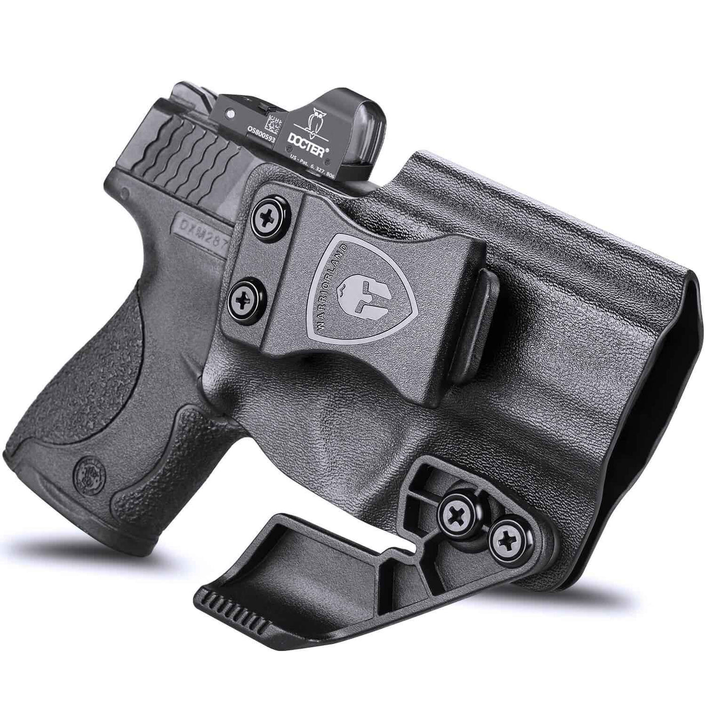 Smith & Wesson Kydex IWB Holster with Claw M&P Shield/ Plus/ M2.0 9mm/.40 Pistol for Fat Guys | WARRIORLAND