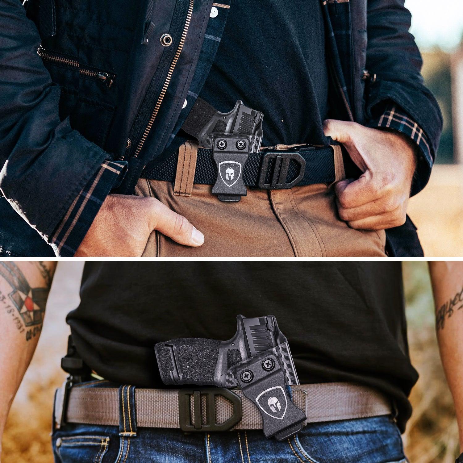 Carbon Fiber Kydex IWB Holster for Springfield Armory Hellcat/ Pro 9mm | WARRIORLAND WARRIORLAND