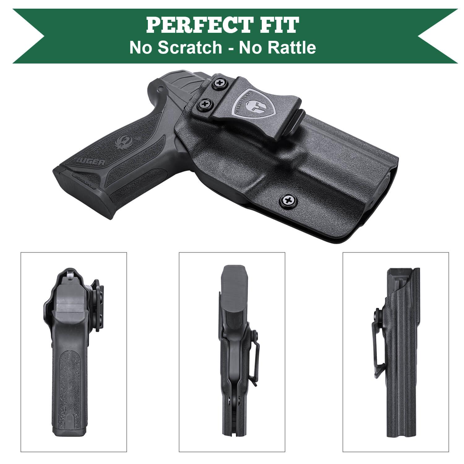 Ruger Security 9mm Compact Holster KYDEX IWB Right/ Left Handed | WARRIORLAND WARRIORLAND