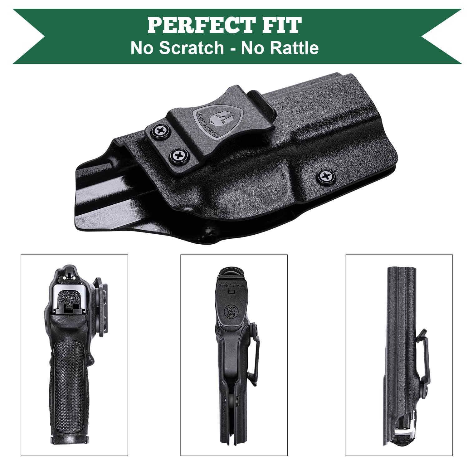 Kydex IWB Holster for Smith & Wesson SD9 SD40 VE Holster Inside Waistband Concealed Carry Holster Right/ Left Handed | WARRIORLAND WARRIORLAND