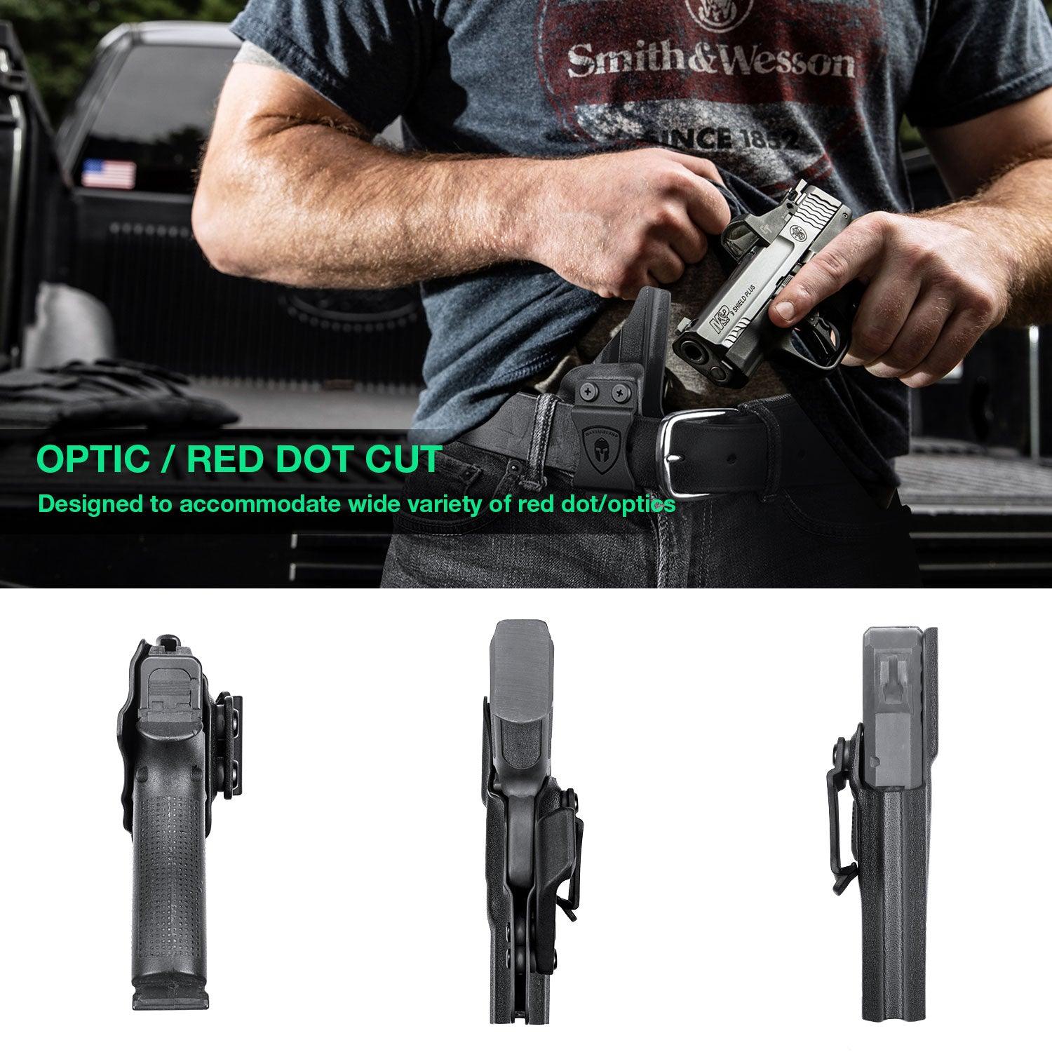 Ruger Security 9mm Compact Inside Waistband Holster Concealed Carry with Claw holsters for Fat Guys | WARRIORLAND WARRIORLAND