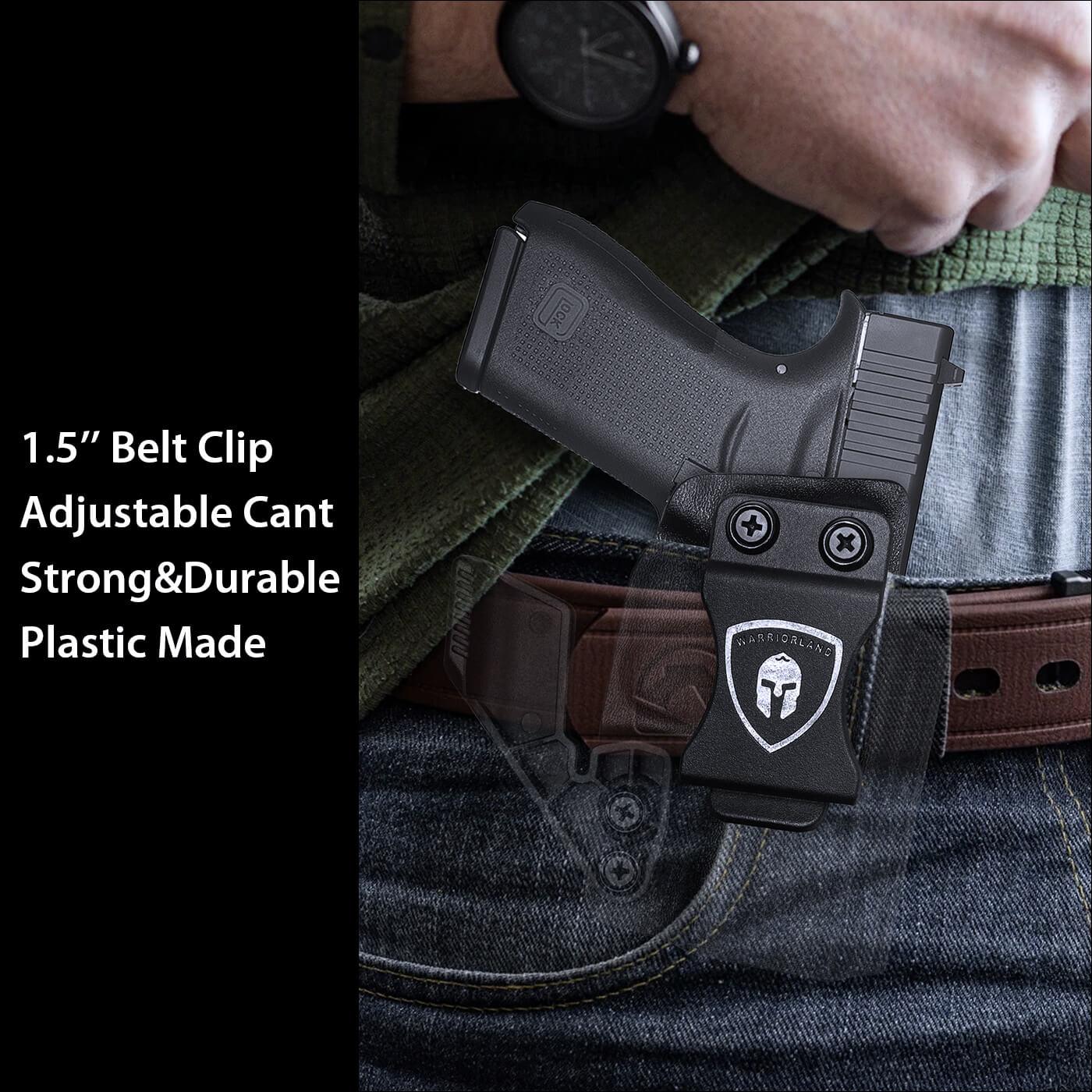 2 Pack 1.5 Inch Holster Belt Clip for IWB OWB Kydex Knife Sheath | WARRIORLAND WARRIORLAND