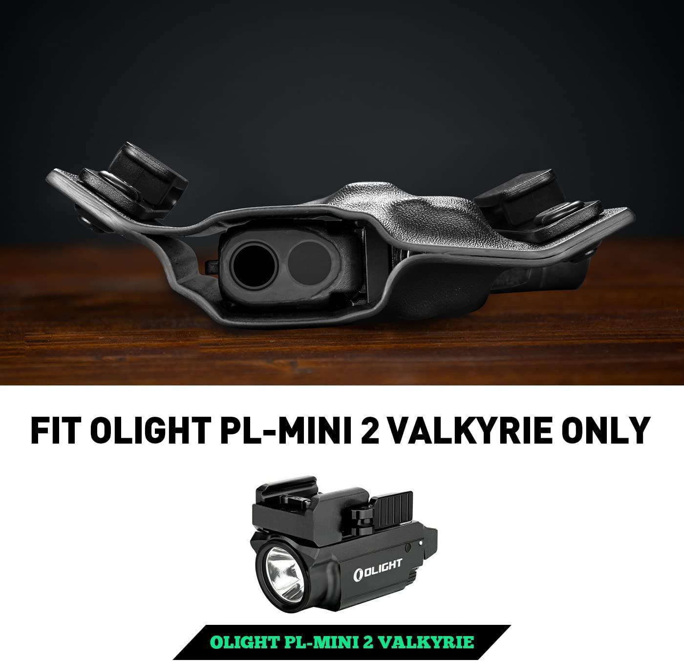 OWB Kydex Light Bearing Holster Optic Cut for Taurus G2C / G3C / Millennium G2 PT111 / PT140 w/ OLIGHT PL-MIN 2 WARRIORLAND