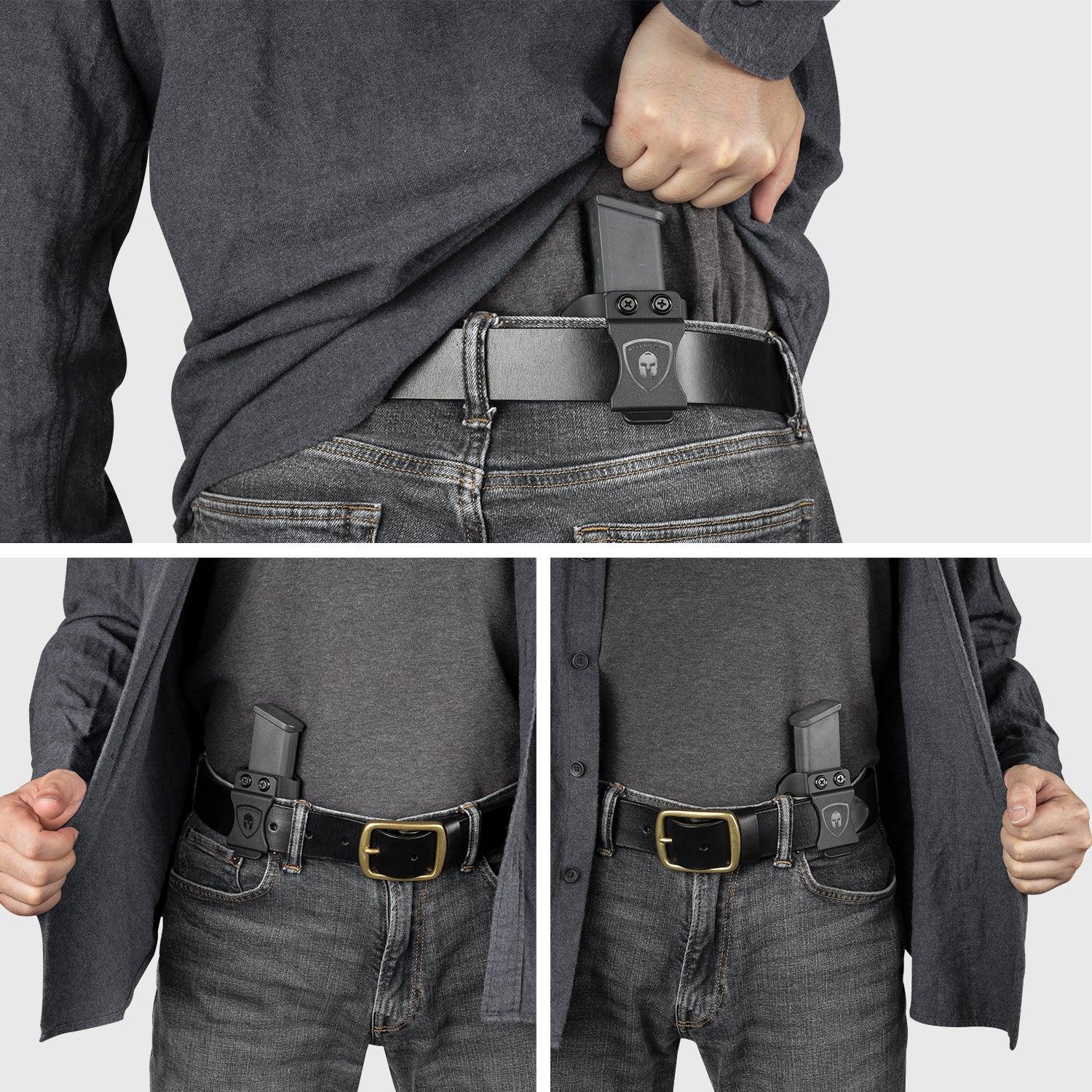 Kydex 9mm .40 .45ACP Universal Mag Carrier IWB OWB Magazine Holster Single Double Stack | WARRIORLAND WARRIORLAND