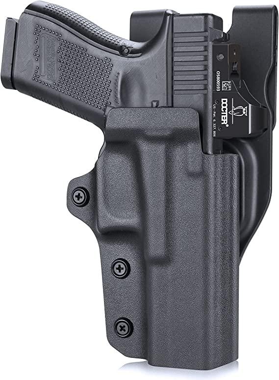 OWB Kydex Level II Retention Thumb Release Glock Holster 17 19 22 23 31 32 Gen 4 5 19X 44 45 WARRIORLAND