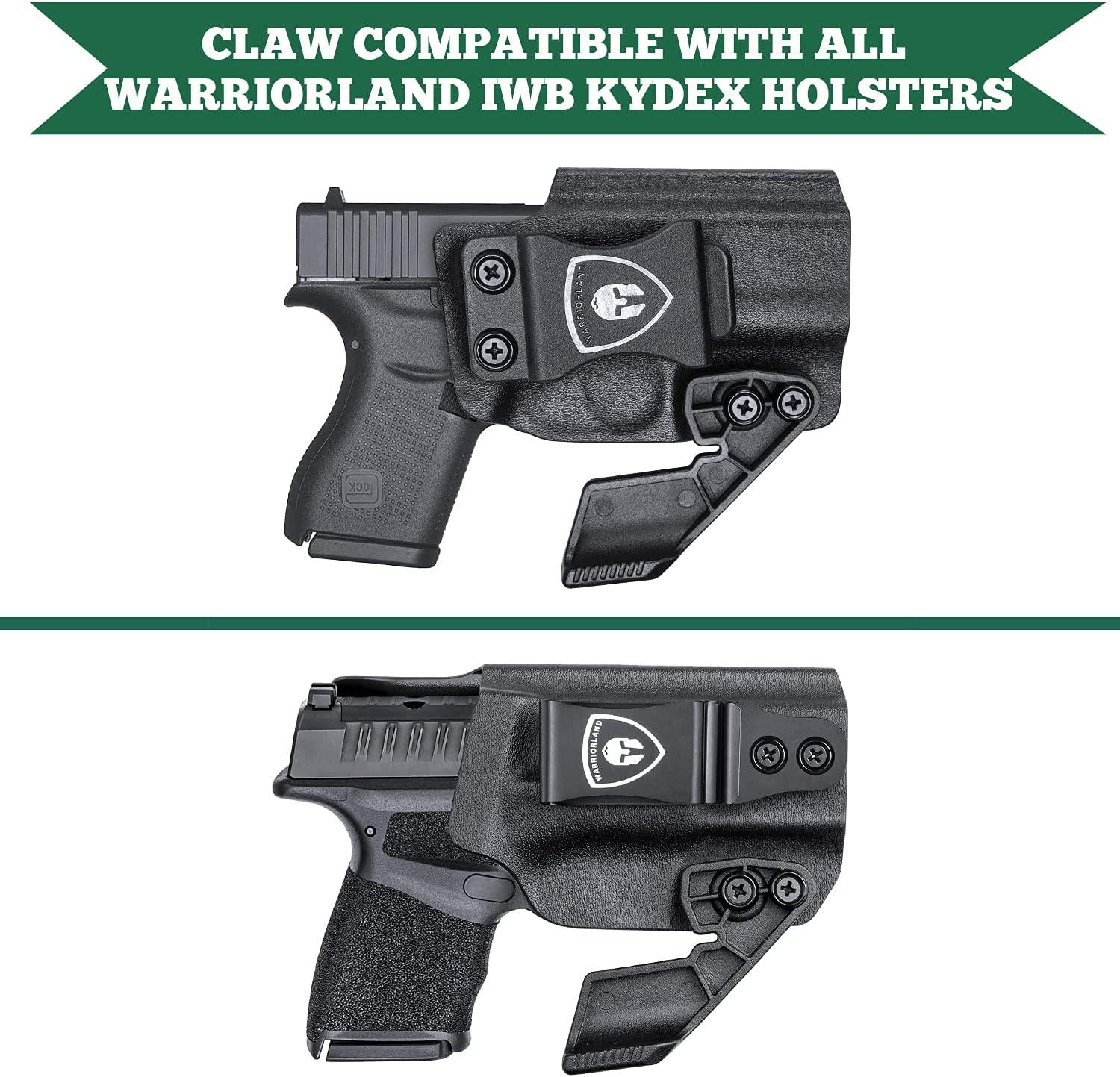 Claw Kit Concealed Carry Wing Only For Warriorland Metal Belt Clip IWB Holsters WARRIORLAND