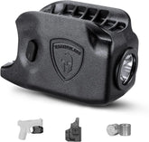 WARRIORLAND Mini Gun Light with Kydex Holster Tailored Made: G48 (Not Fit G48 MOS with Rail) Pistol, 150 Lumens G48 Handgun Light, LED Tactical Flashlight SL-1 Pistol Light WARRIORLAND