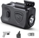 Mini Pistol Light with Kydex Holster Tailored Made: Glock 17/19/21/22 Gen 3 4 5 & G23/32 Gen 4 Pistol WARRIORLAND