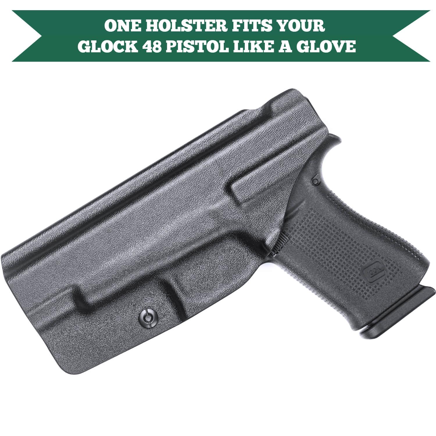 Glock 48 Kydex IWB Holster Concealed Carry Right/ Left Handed | WARRIORLAND WARRIORLAND
