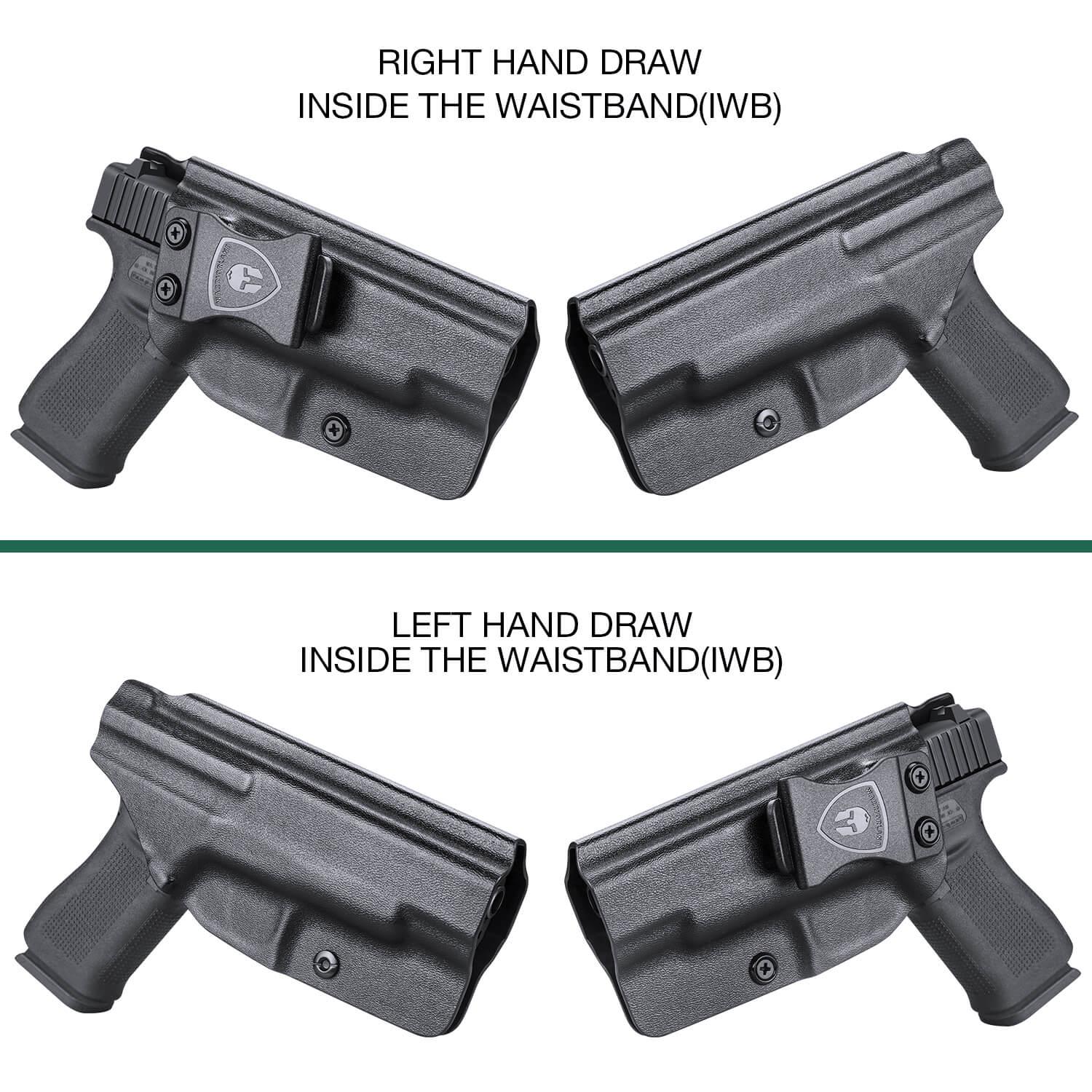 Glock 48 Kydex IWB Holster Concealed Carry Right/ Left Handed | WARRIORLAND WARRIORLAND