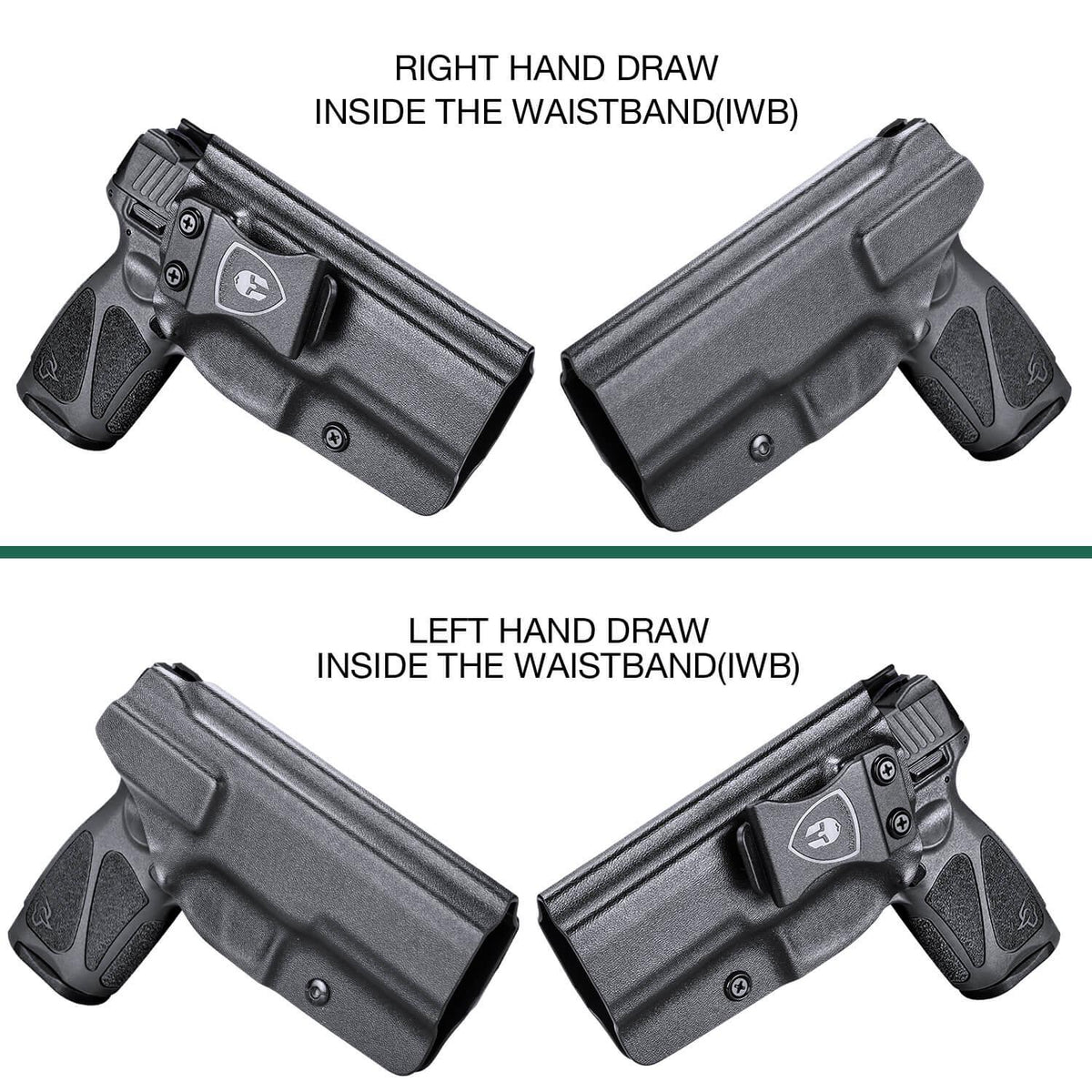 Taurus G3 IWB Kydex Holster Concealed Carry Right/ Left Handed | WARRIORLAND WARRIORLAND
