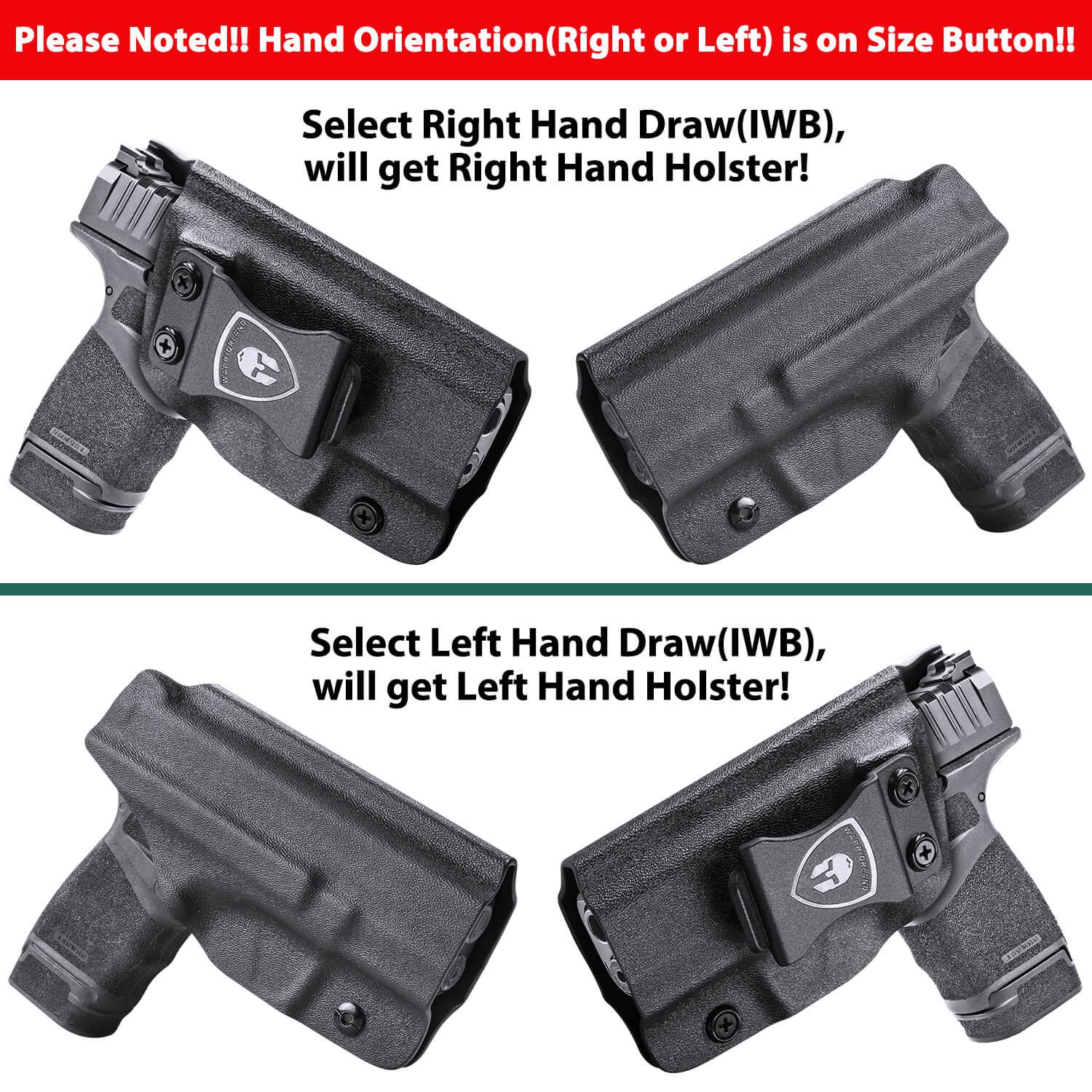 Springfield Armory Hellcat/ Pro Holster Kydex IWB Right/ Left Handed | WARRIORLAND WARRIORLAND