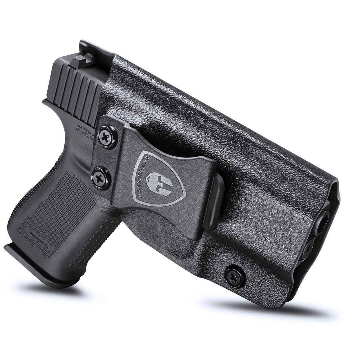 Glock 43 43X Kydex Holster - IWB Appendix Holster for Right/Left Handed - WARRIORLAND