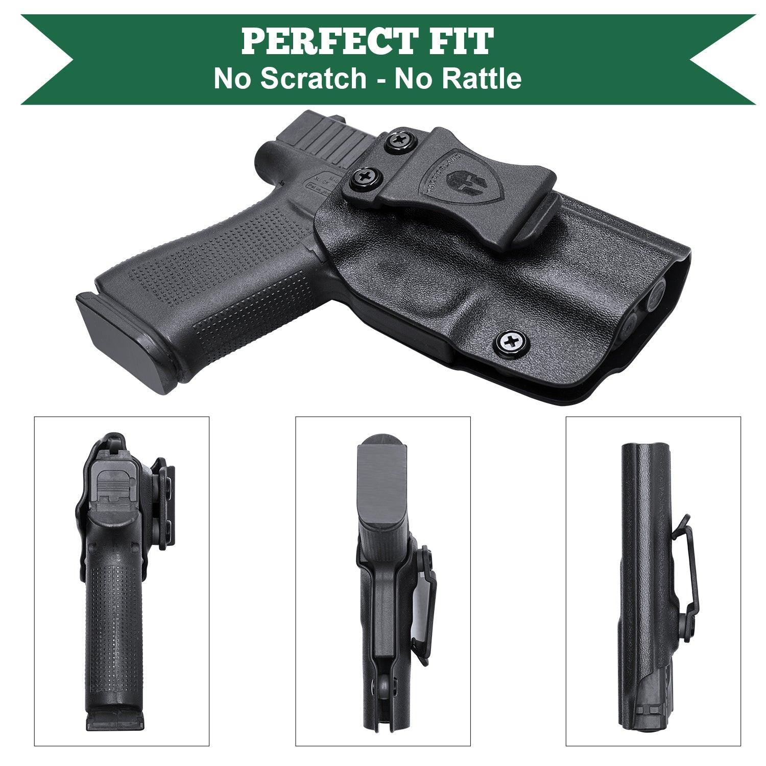 Glock 43 43X IWB Kydex Appendix Holster Right/ Left Handed | WARRIORLAND WARRIORLAND