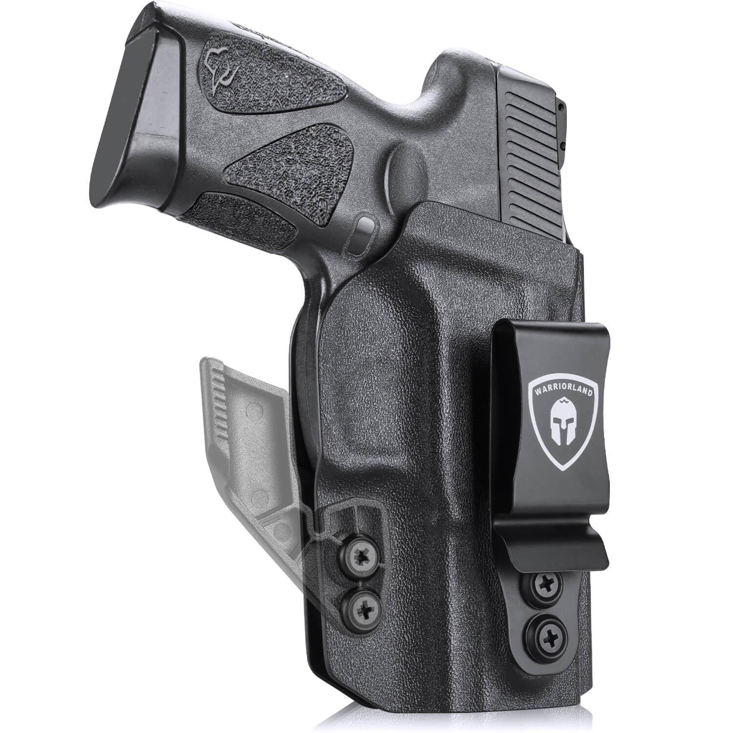 Holster for Taurus G2C Taurus G2S Taurus G3C Taurus G3 Taurus PT111 Millennium G2 Taurus PT140 Millennium G2 Taurus TX 22 COMPACT Adjustable Ride Height Metal Belt Clip | WARRIORLAND WARRIORLAND