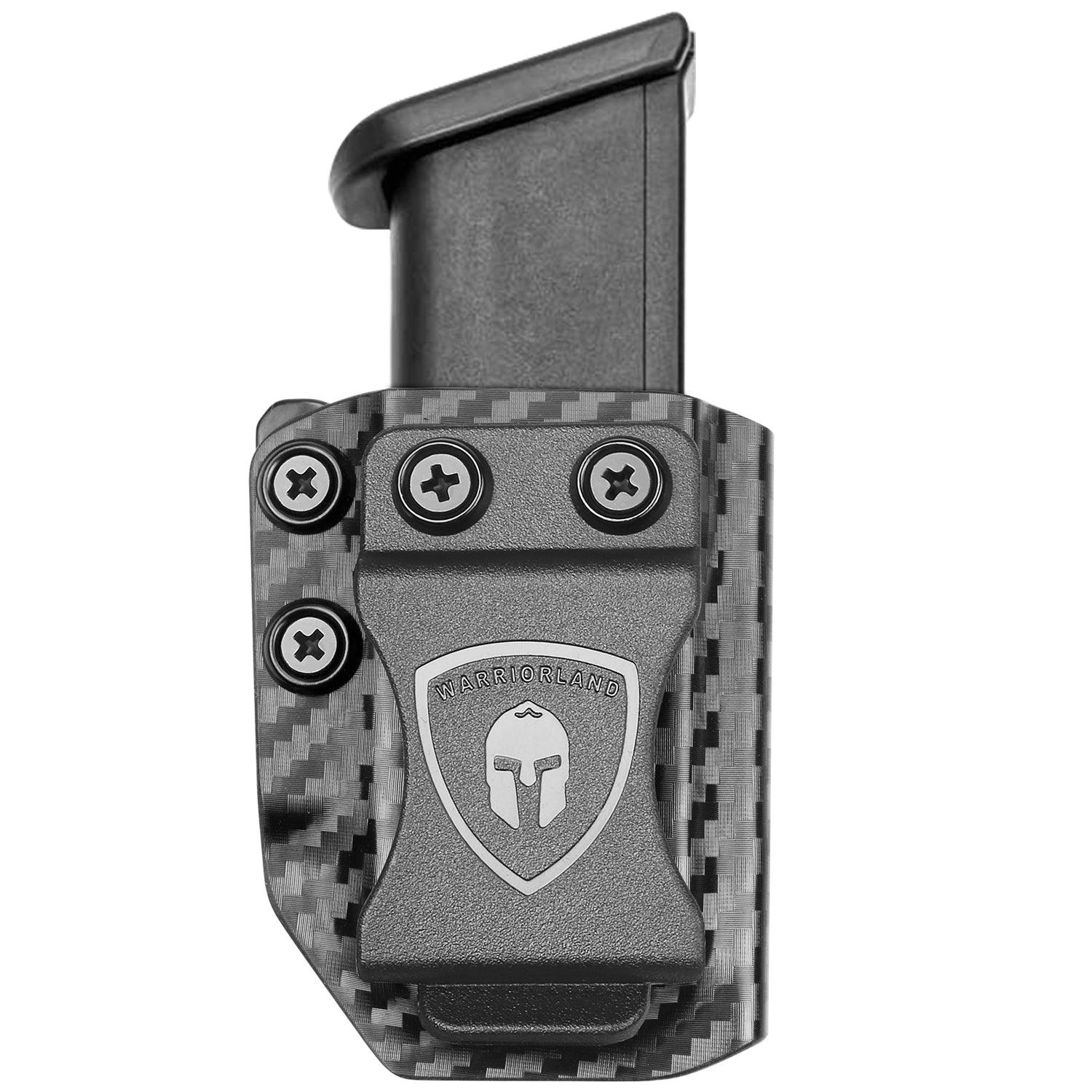 Carbon Fiber Kydex 9mm .40 .45ACP Universal Mag Holsters IWB OWB Single Double Stack | WARRIORLAND WARRIORLAND