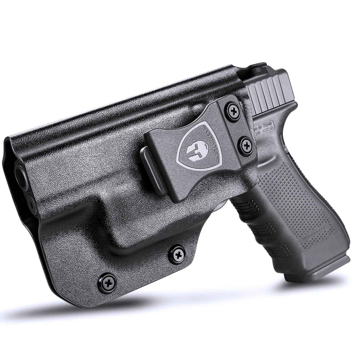 IWB Kydex Holster Glock TLR 6 | Light Bearing Holster for Glock 17, 19, 19X, 22 (Gen 1-4), 31, 32, 45 (Gen 1-5) | Right/Left Handed | WARRIORLAND