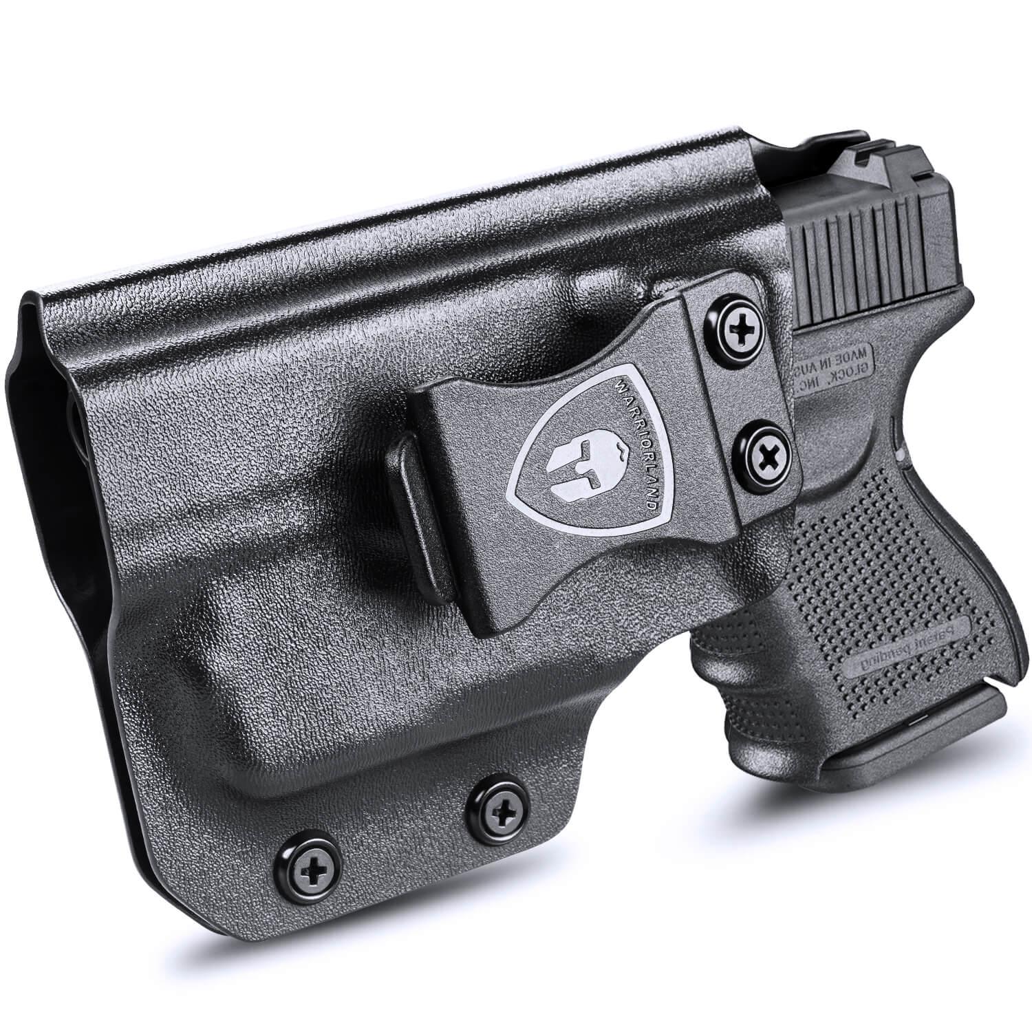 TRL 6 Glock 26 27 28 33 Gen 4 Light Bearing Holster IWB Kydex Appendix Concealment Carry Trigger Guard Holsters Right/ Left Handed | WARRIORLAND WARRIORLAND