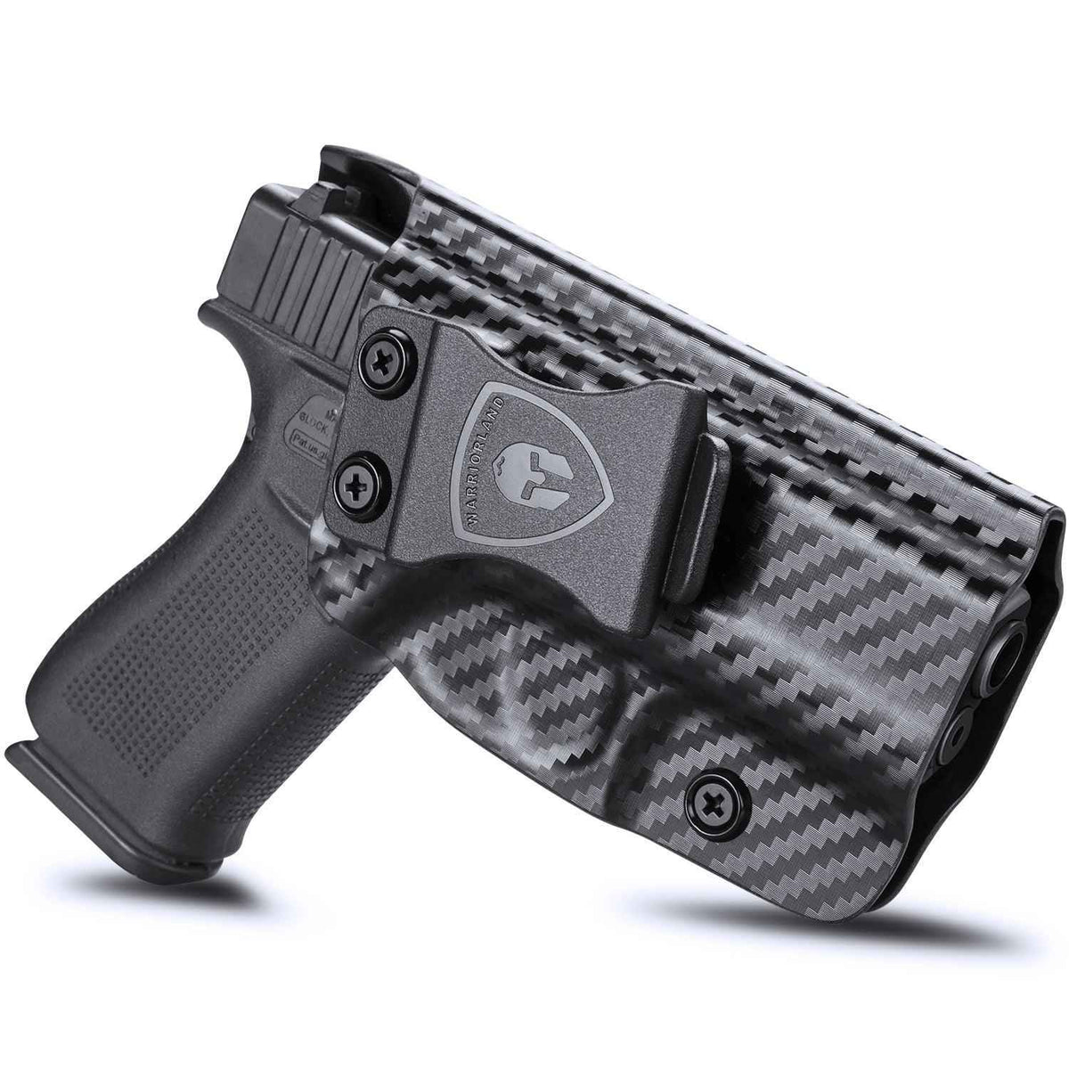 IWB Holster for Glock 43 43x - Carbon Fiber Kydex | WARRIORLAND