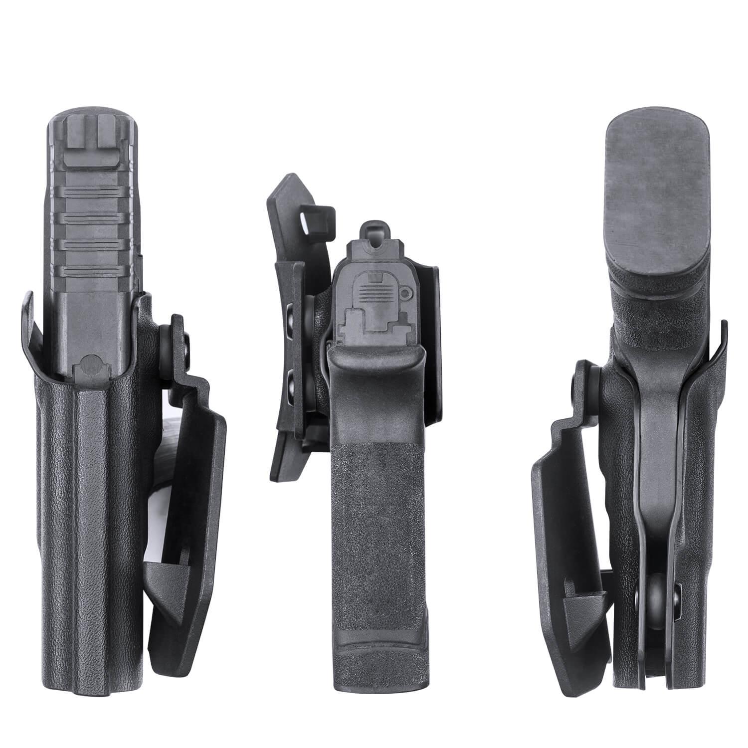 Kydex OWB Paddle Holster for Springfield Armory Hellcat Pro with red dot sights optics cut Trigger Guard Appendix Open Carry | WARRIORLAND WARRIORLAND