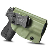 Army Green Smith & Wesson Kydex IWB Holster M&P Shield Plus M2.0  M1.0  9mm/.40 Pistol | WARRIORLAND WARRIORLAND