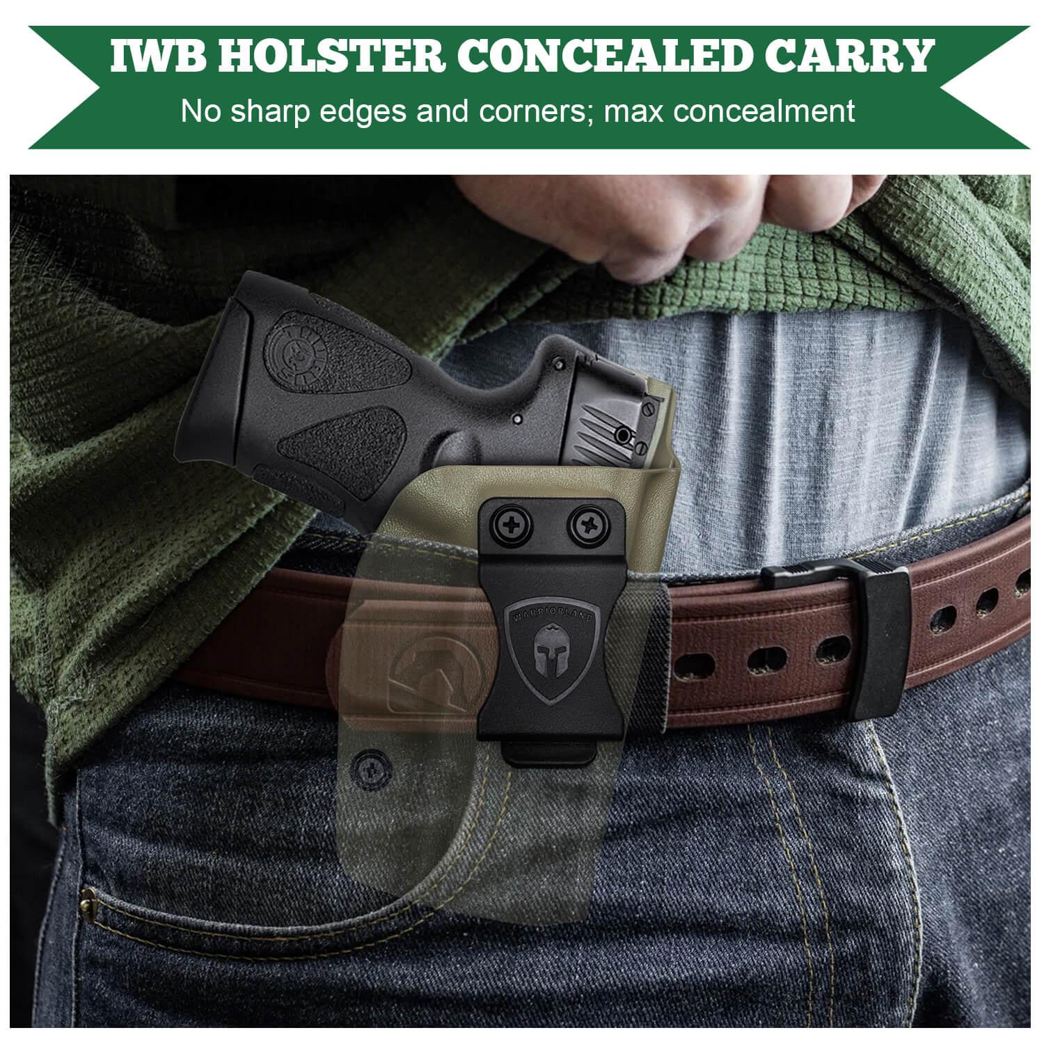 Taurus Concealed Holster Taurus G2C/G3C/G3C TORO/G3 & Taurus PT111 Millennium G2 / PT140 Tan Right/ Left Handed | WARRIORLAND WARRIORLAND