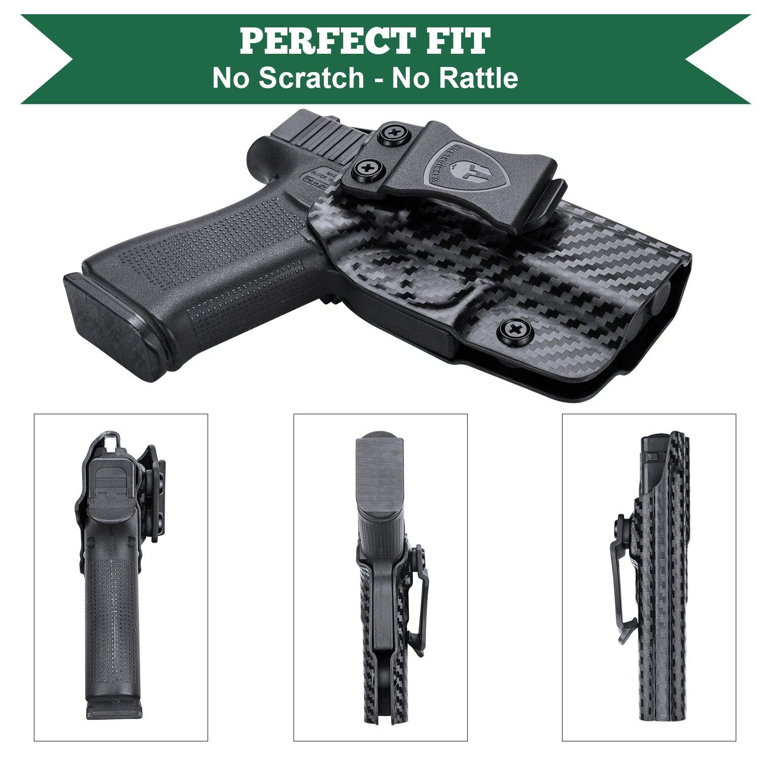 IWB Holster for a Glock 43 43x Carbon Fiber Kydex  | WARRIORLAND WARRIORLAND