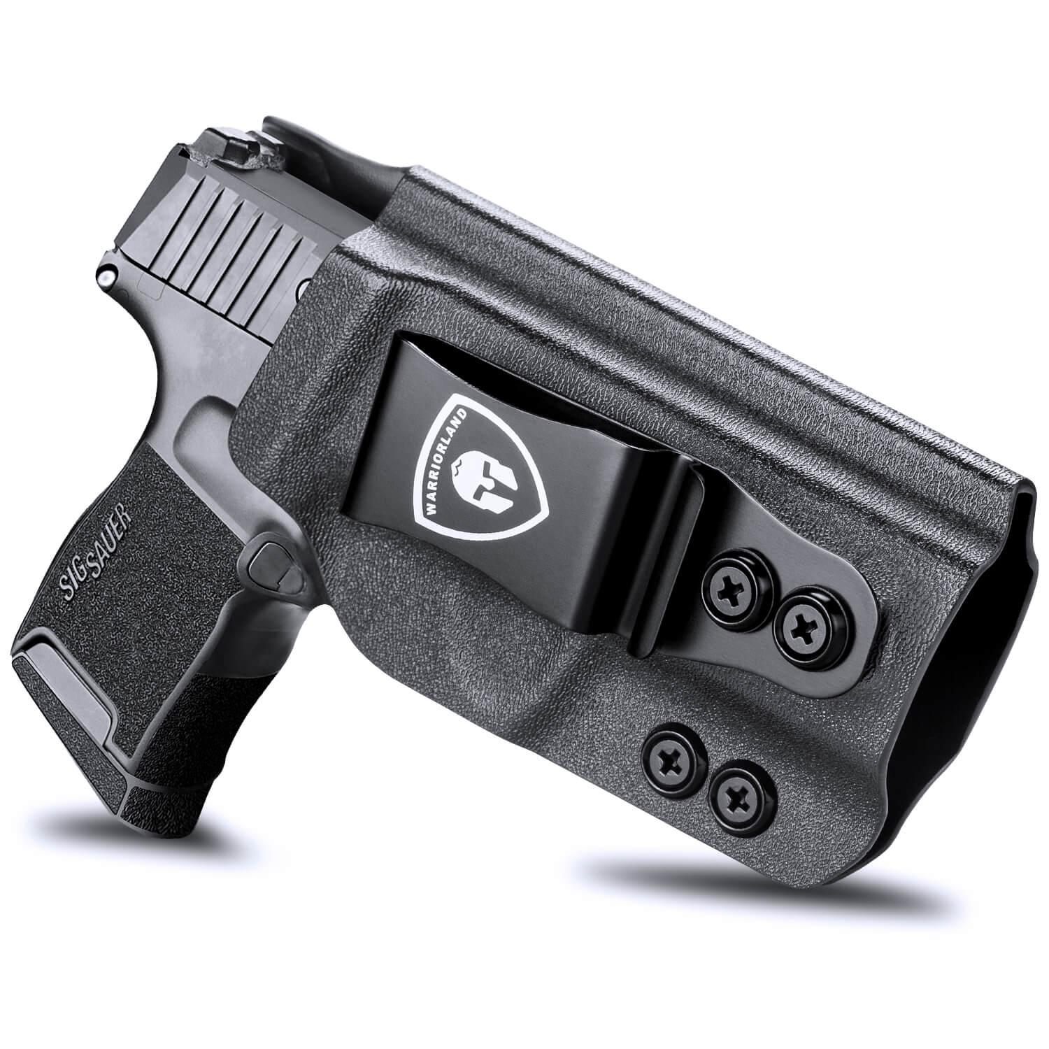IWB Kydex Holster for Sig Sauer P365 SAS P365X P365XL 9mm Pistol Adjustable Ride Height Metal Belt Clip | WARRIORLAND WARRIORLAND
