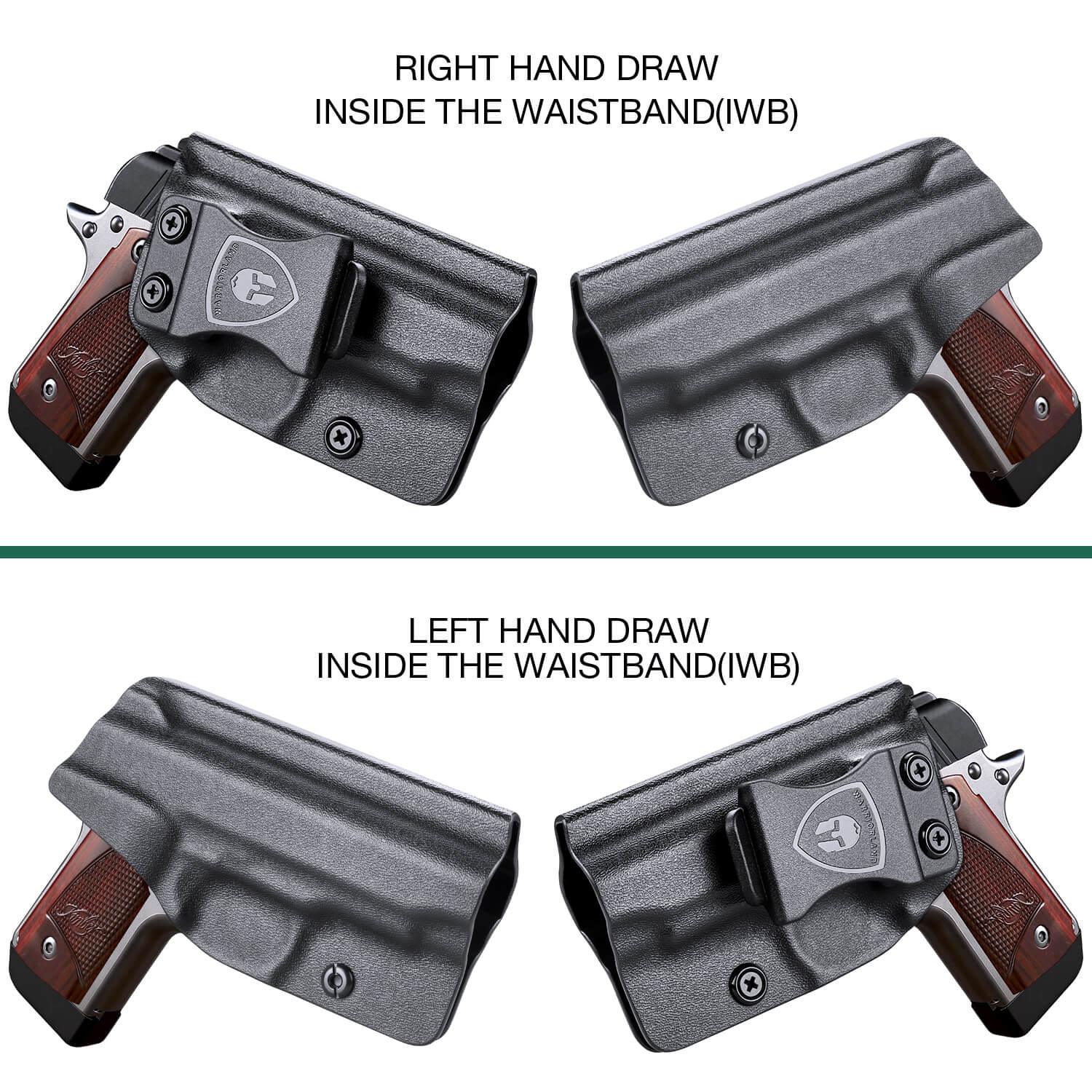 Kimber Micro 9 9mm Pistol Holster Kydex IWB Right/ Left Handed | WARRIORLAND WARRIORLAND