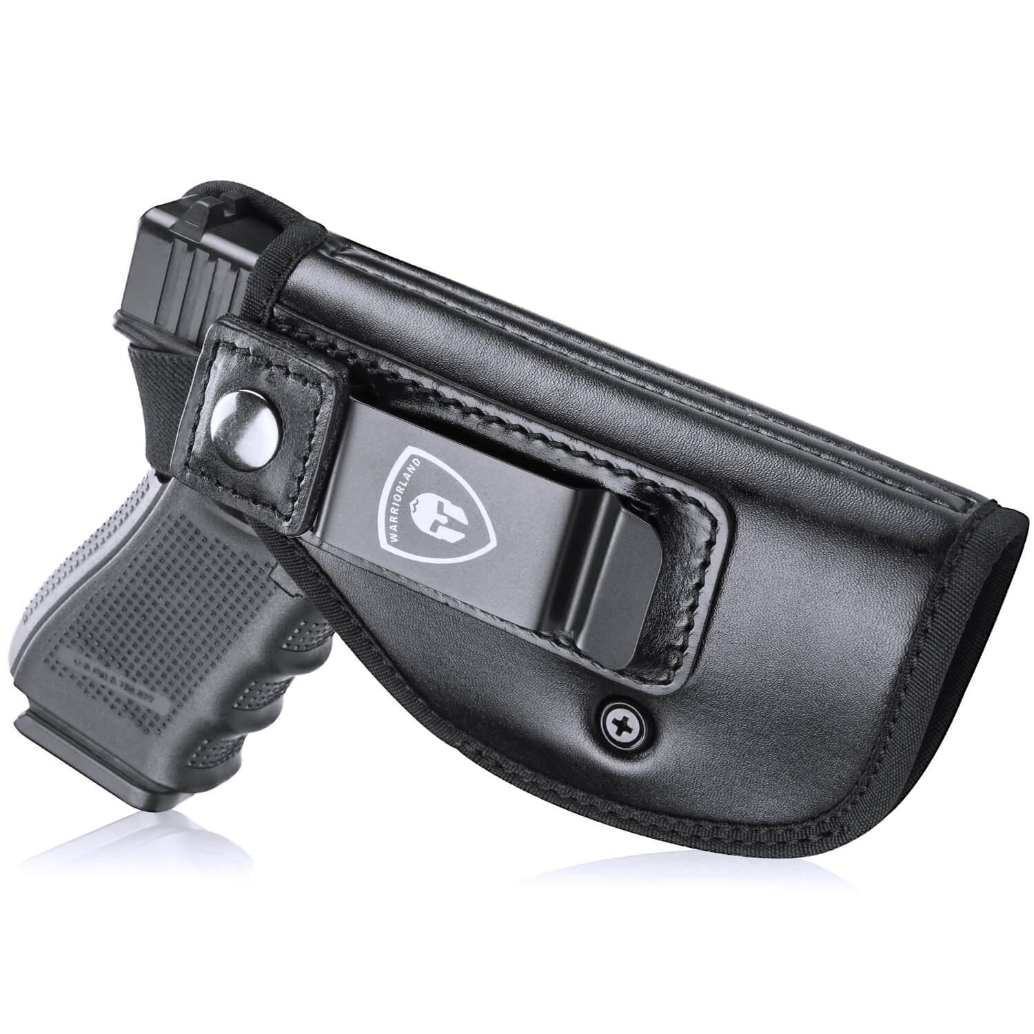 Universal IWB Leather Holster for Full Size & Compact Size Pistols | WARRIORLAND WARRIORLAND