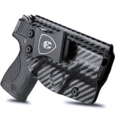 Carbon Fiber Kydex IWB Holster for Smith & Wesson M&P Shield/ Plus/ M2.0 9mm/.40 Pistol | WARRIORLAND WARRIORLAND