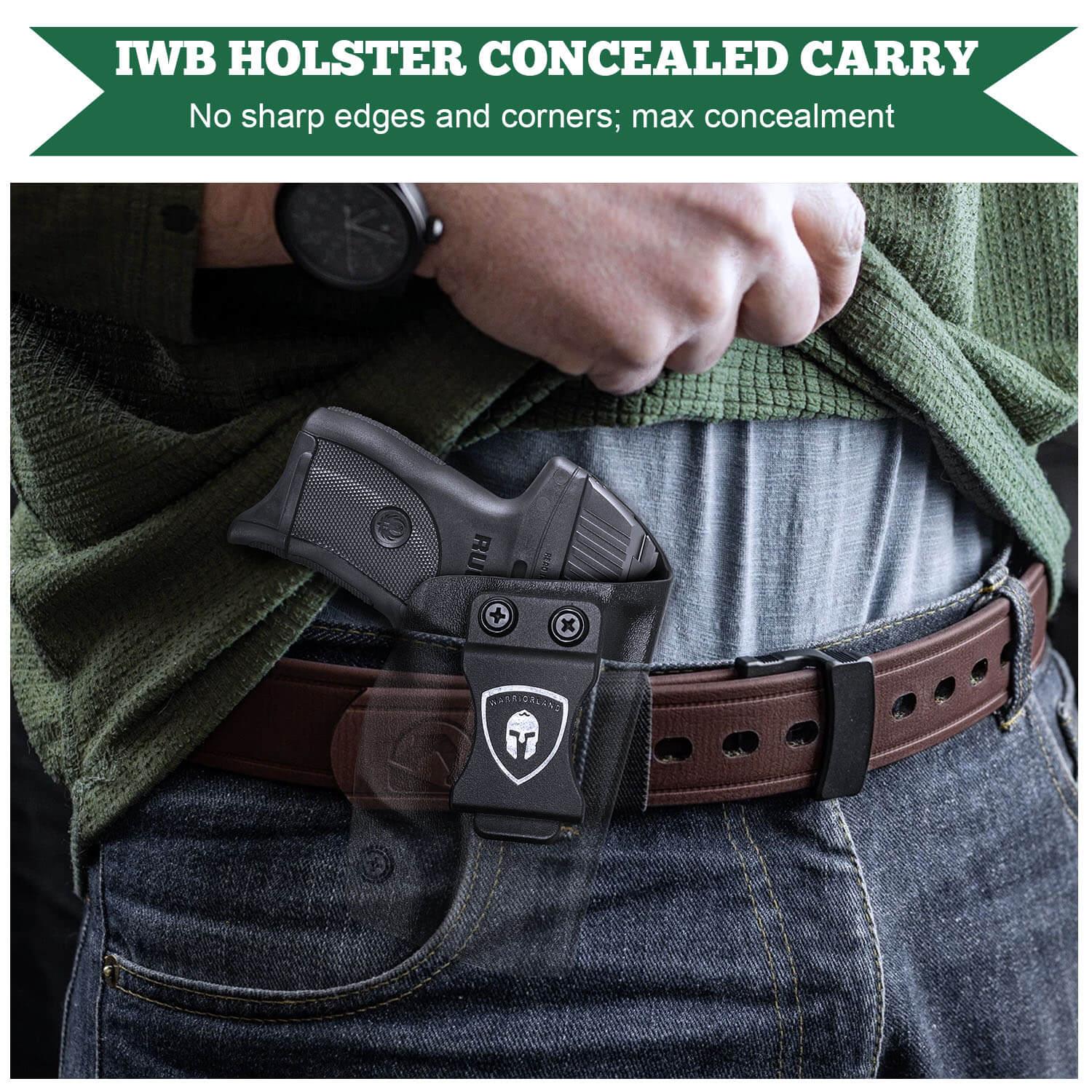 Kydex IWB Holster for Ruger LC9 LC9S EC9S LC380 Right/ Left Handed | WARRIORLAND WARRIORLAND